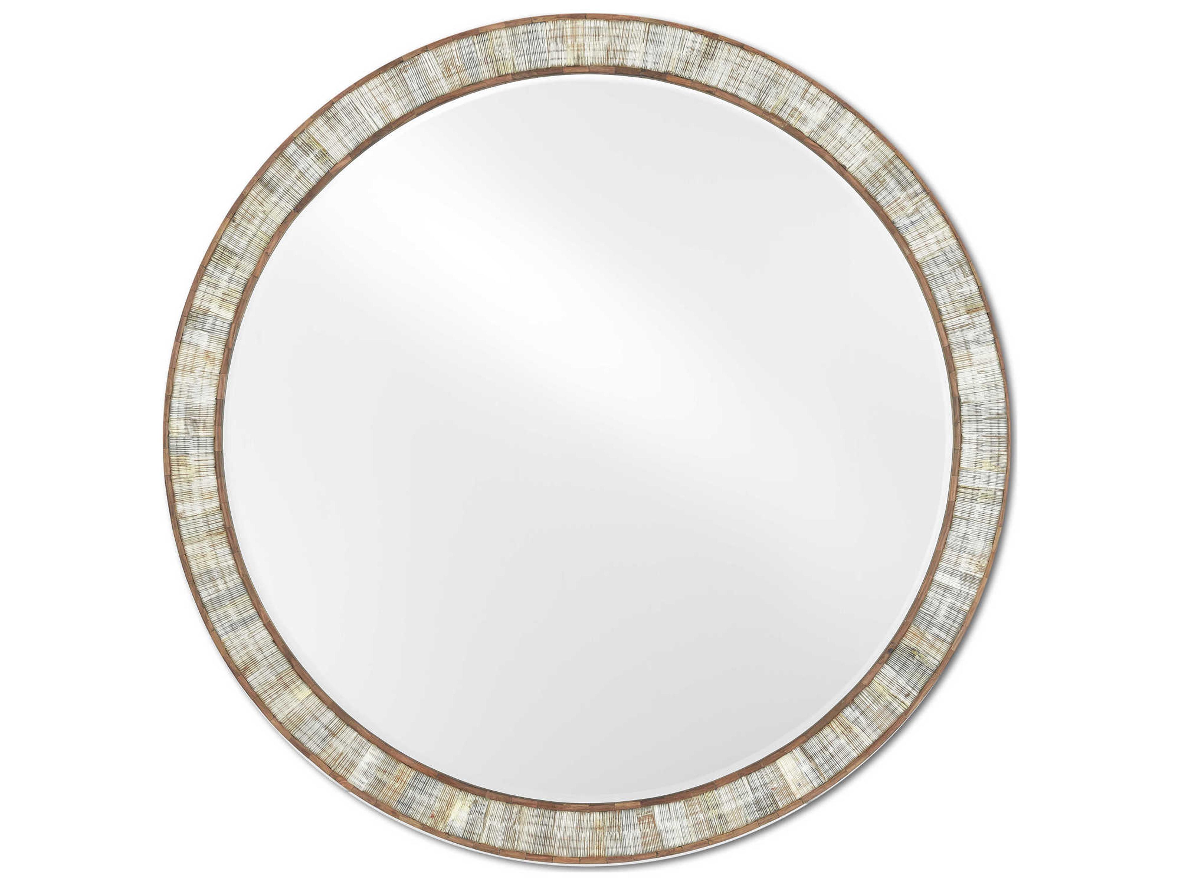 Vistas Natural Round Wall Mirror