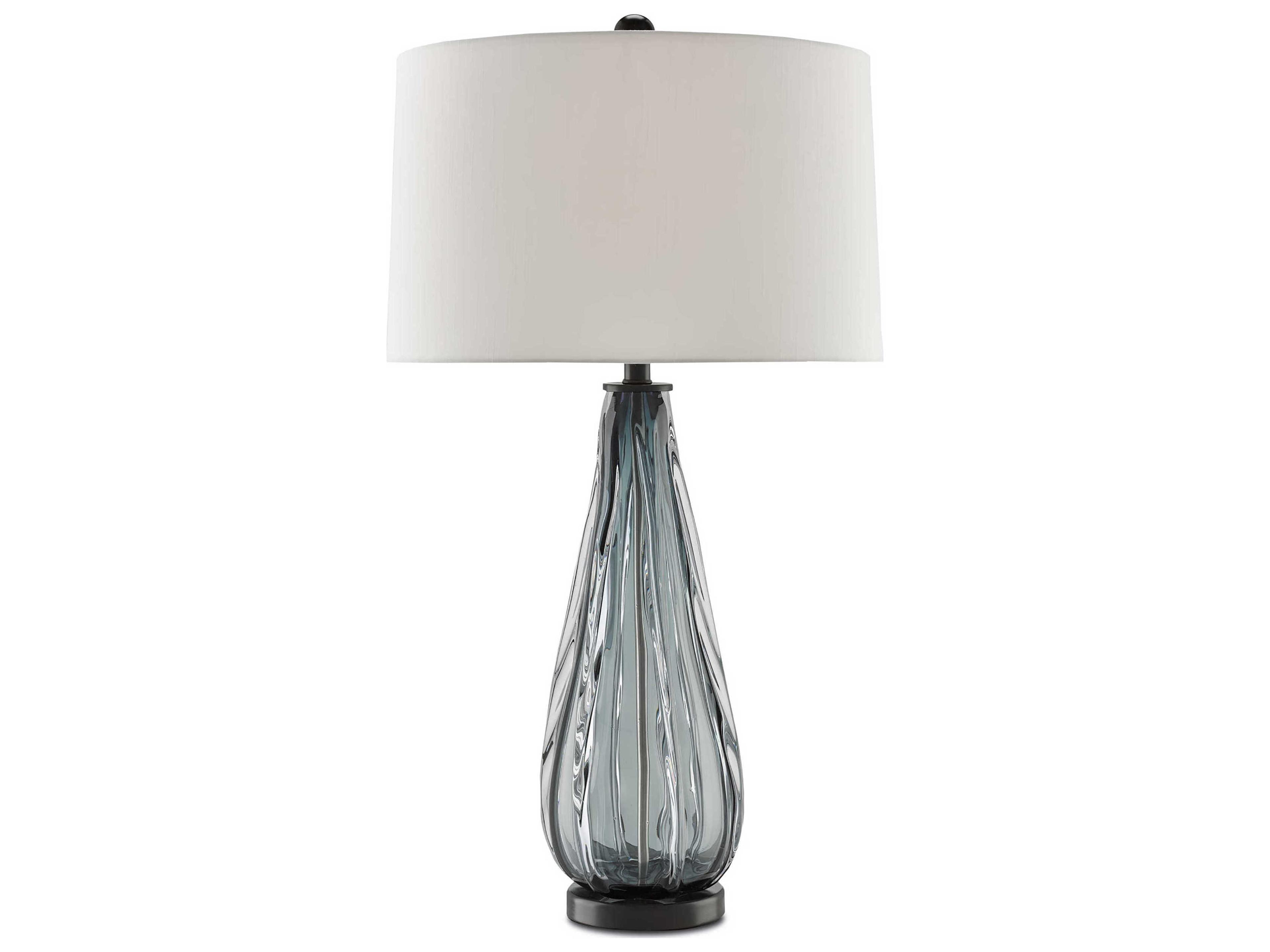 Vistas Blue Gray Table Lamp