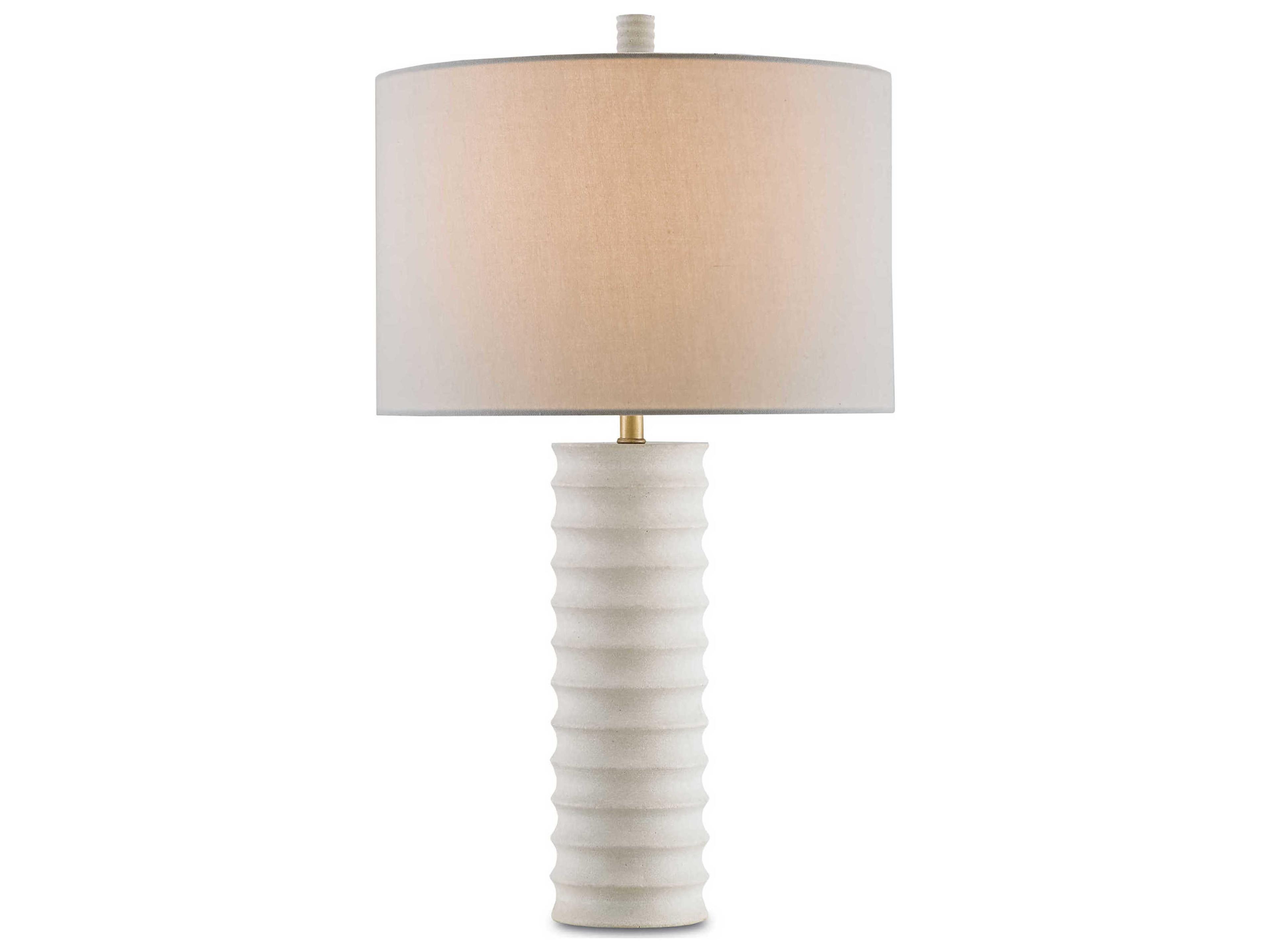 Vistas Natural White Table Lamp