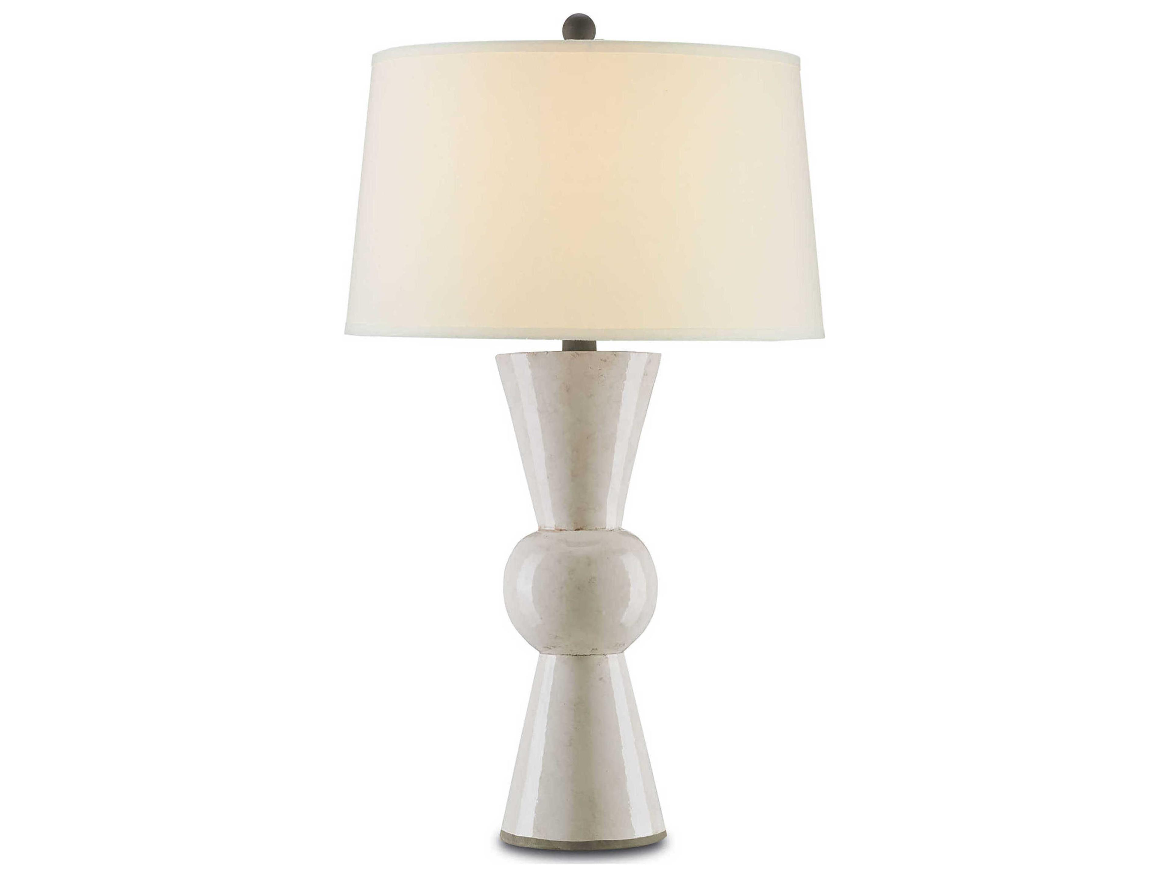 Luxecor Vistas Antique White Table Lamp