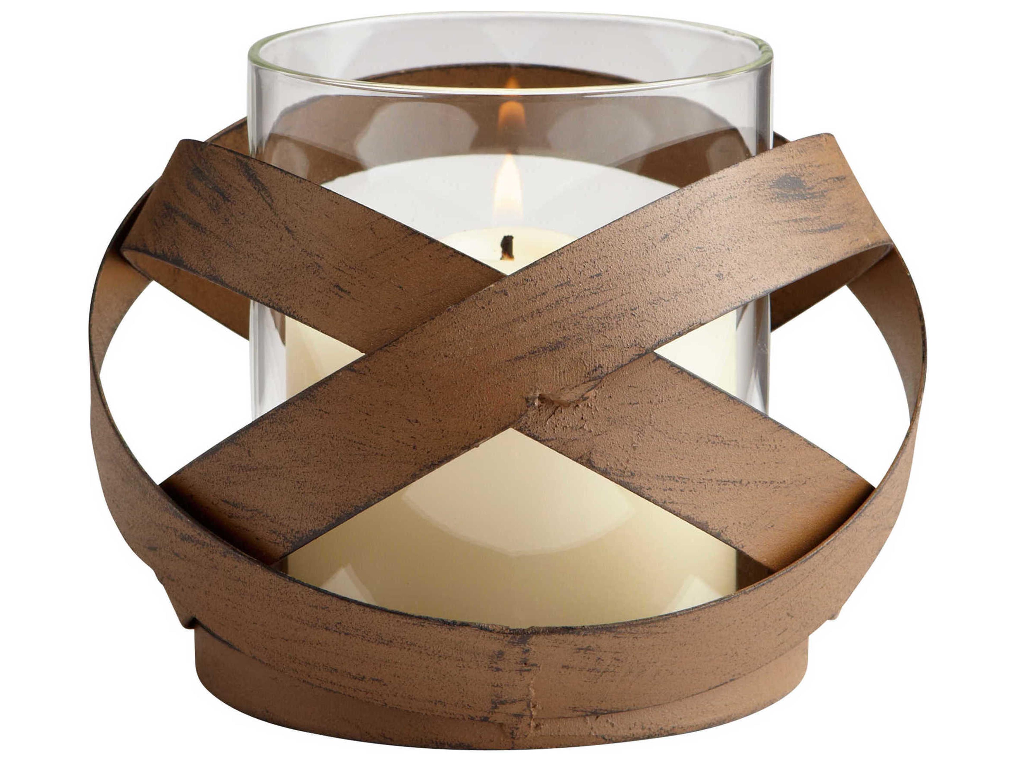 Cyan Design Copper 5" Infinity Candle Holder