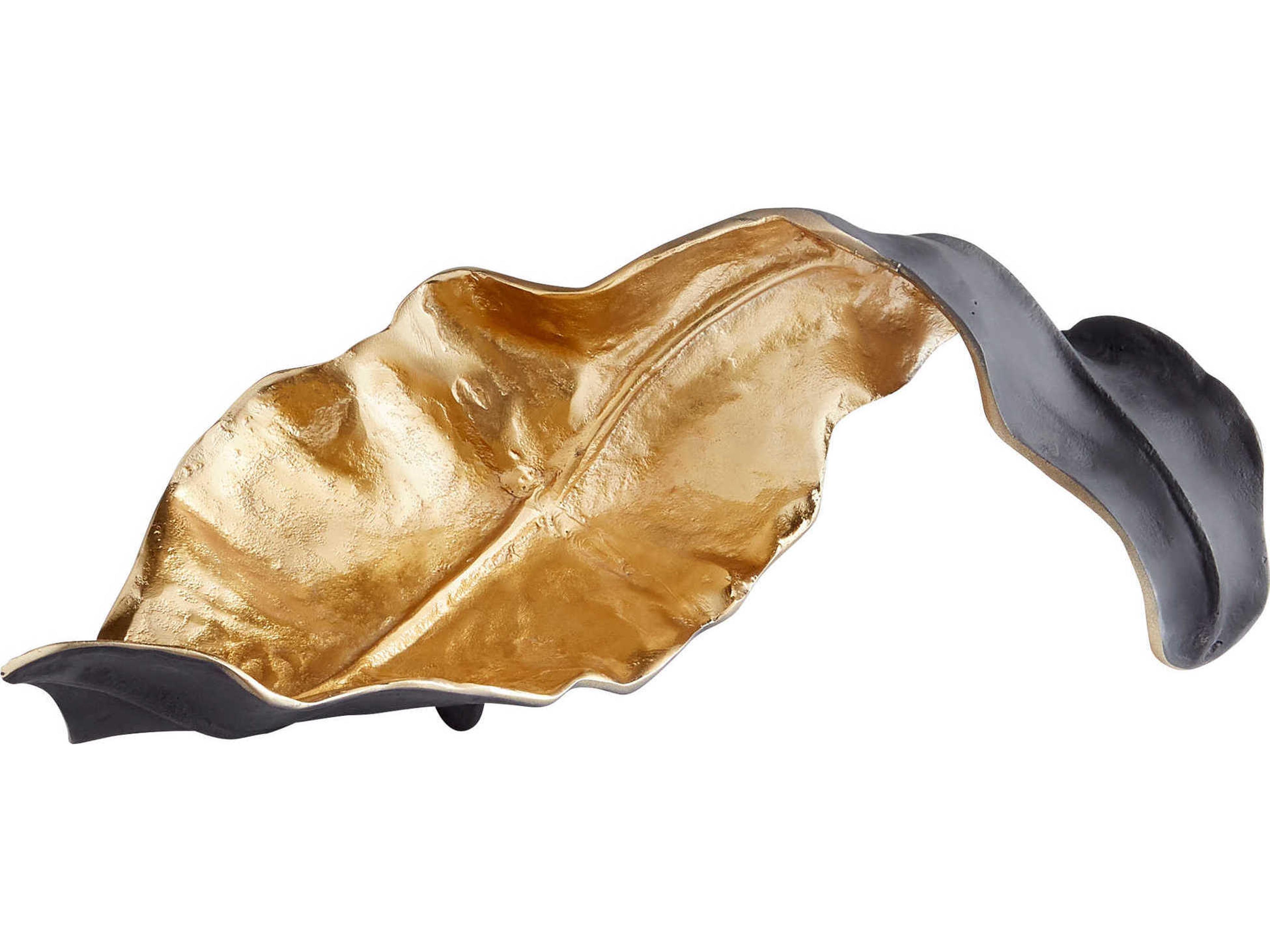 Cyan Design Black / Gold 20" Oak Brush Sculpture