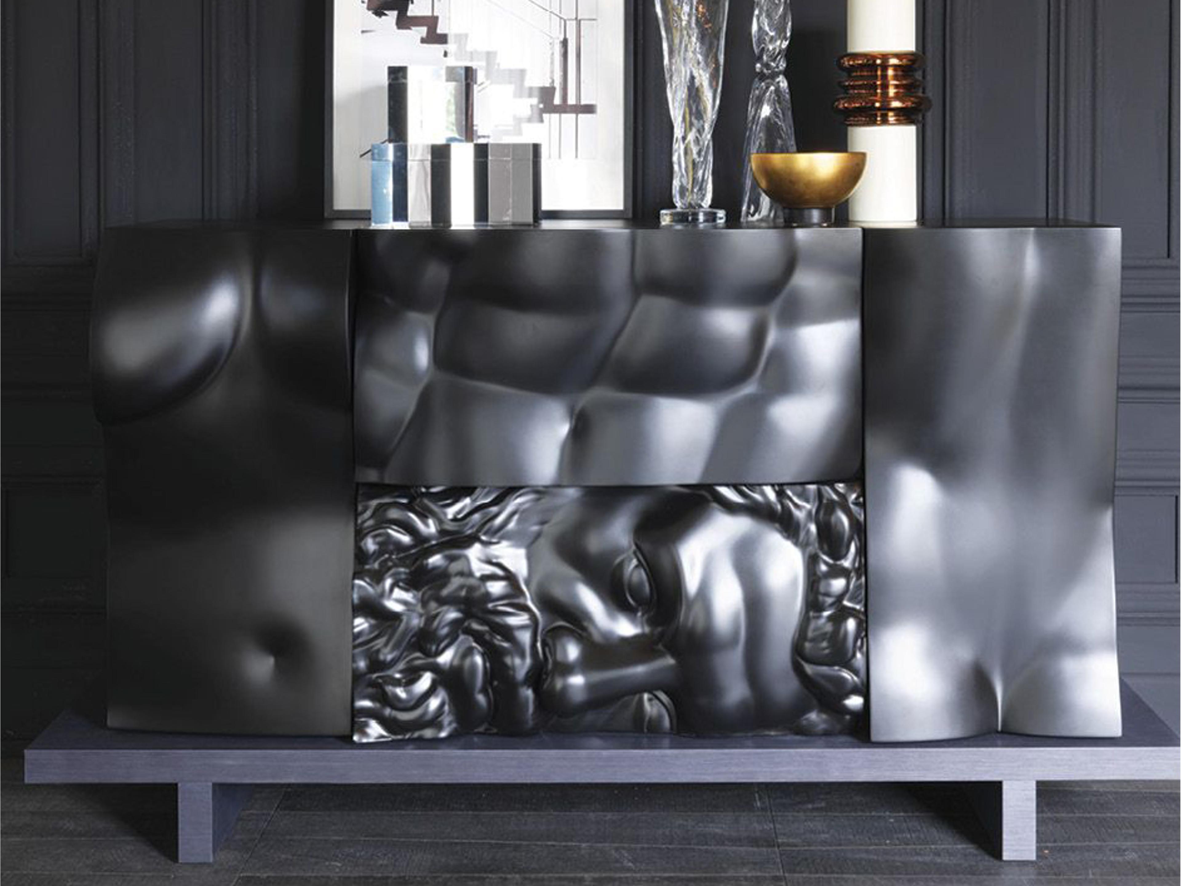 Driade Ercole E Afrodite By Lab 80" Oak Wood Sideboard