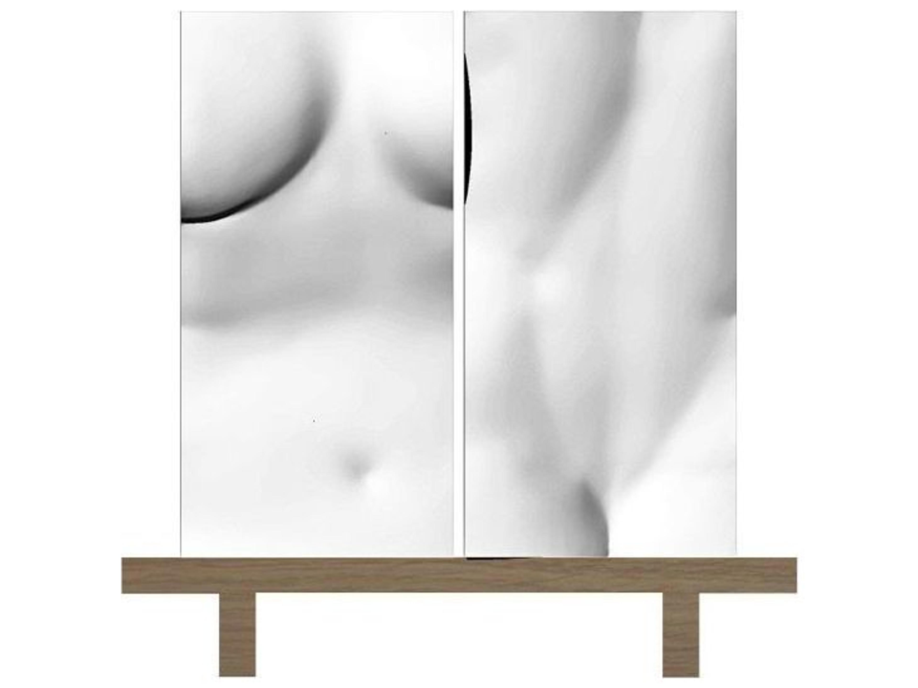 Ercole E Afrodite By Lab White Accent Chest