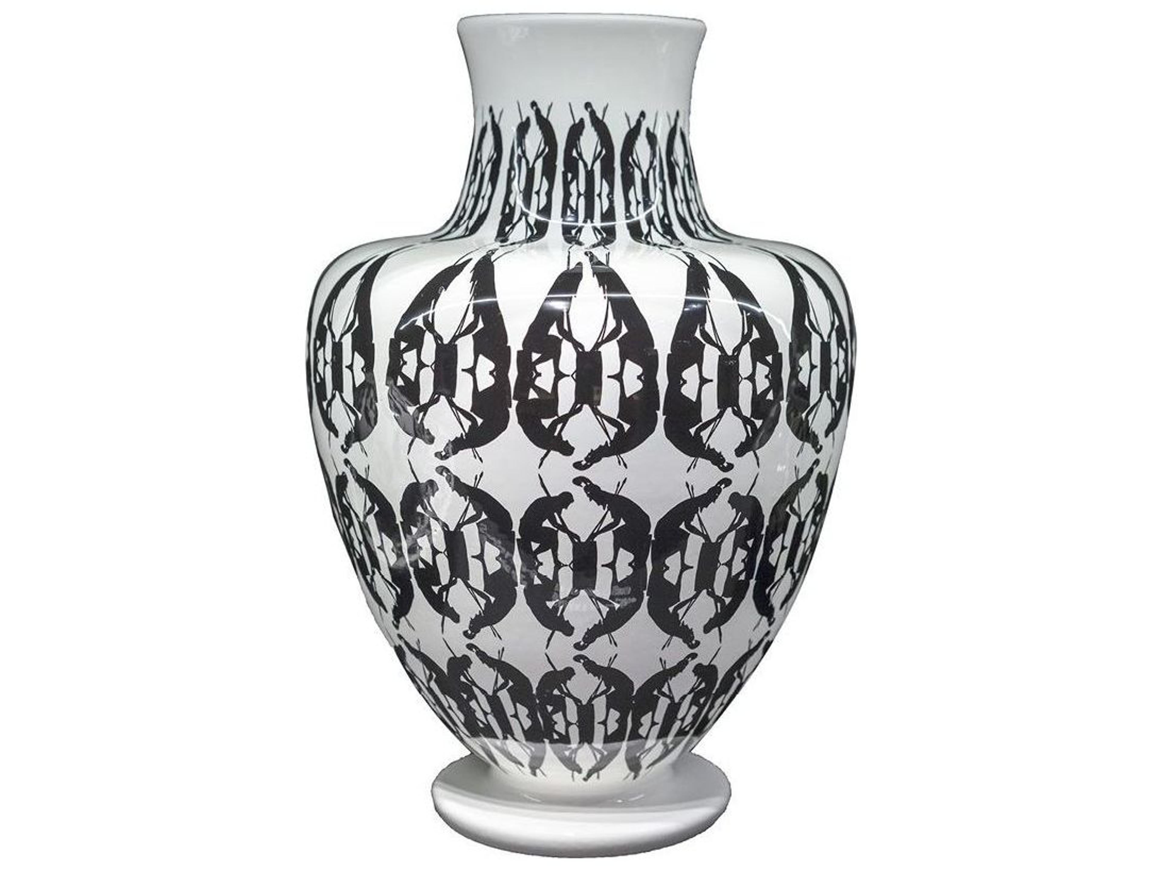 Greeky By Analogia Project White Ceramic Vase