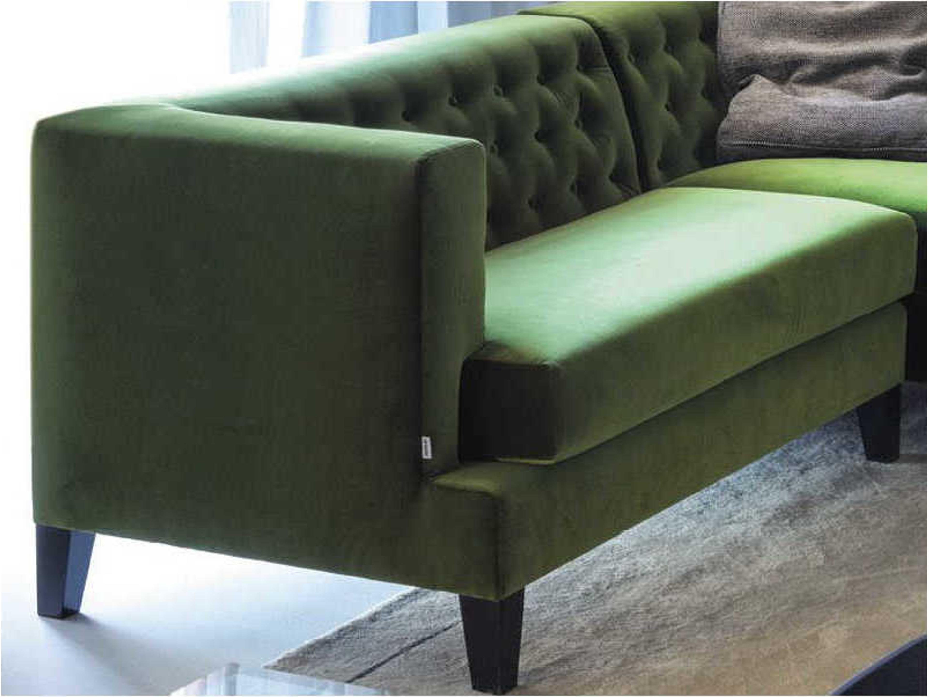 Driade Hall By Rodolfo Dordoni Wide Upholstered Sofa