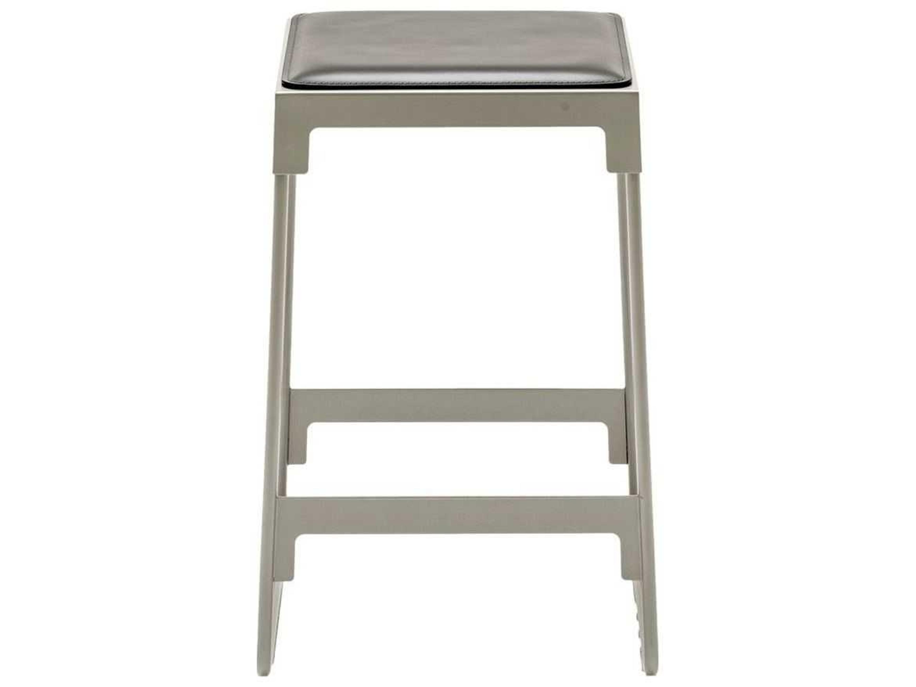 Mingx By Konstantin Grcic Leather Counter Stool