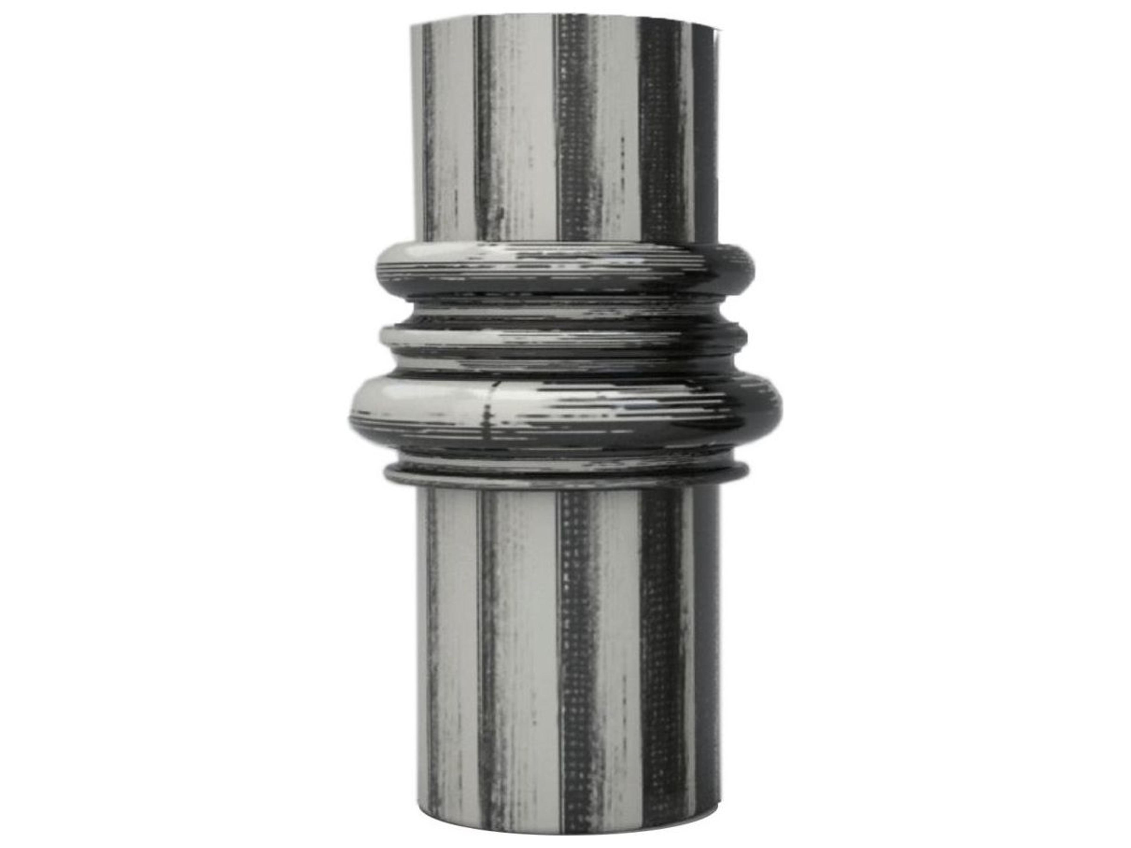 Ordini By Analogia Project Large White And Black Ceramic Vase