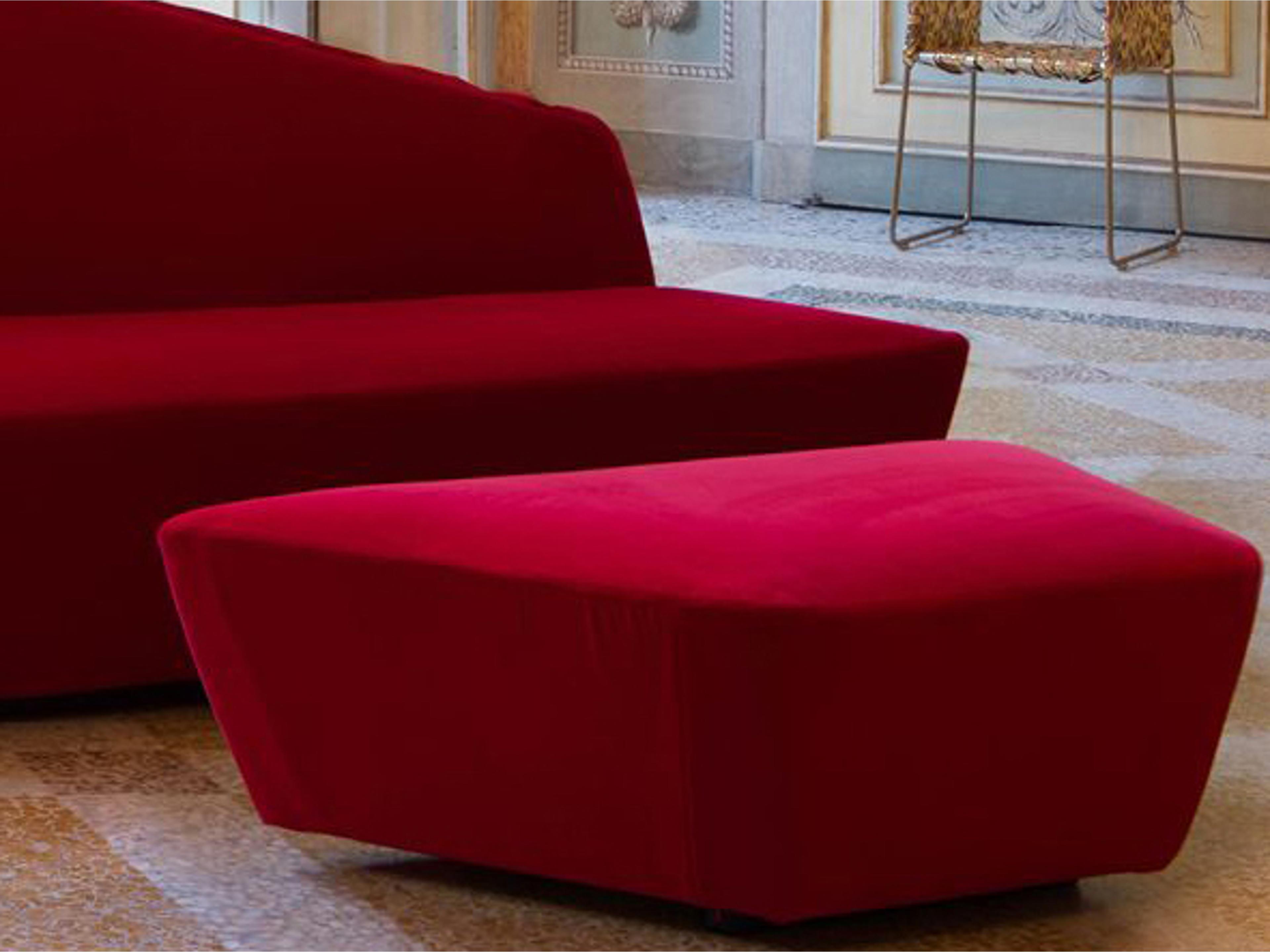 Driade Verlaine By Lievore Altherr Molina Upholstered Ottoman