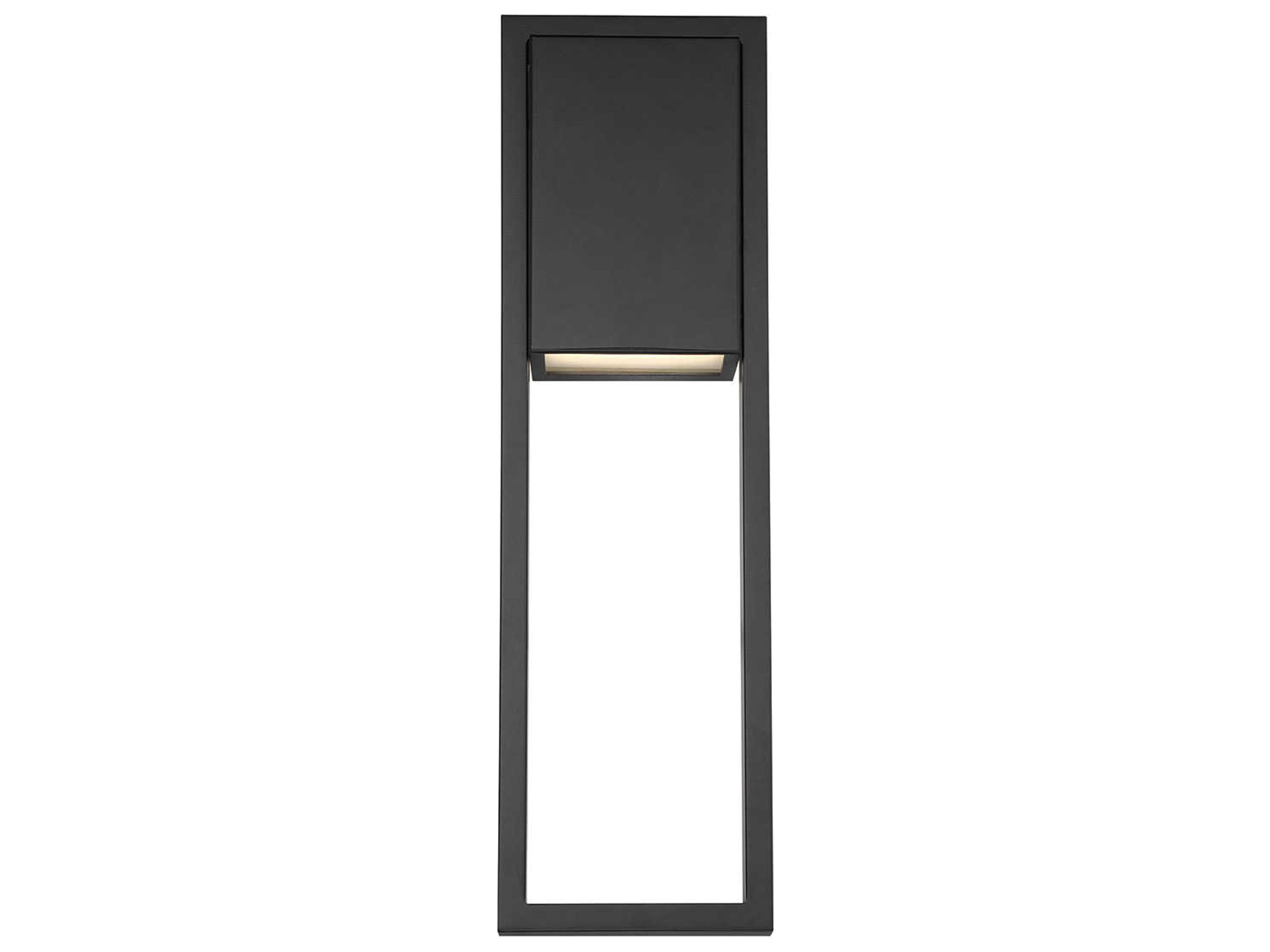 Archetype Outdoor LED Wall Sconce Modern Black