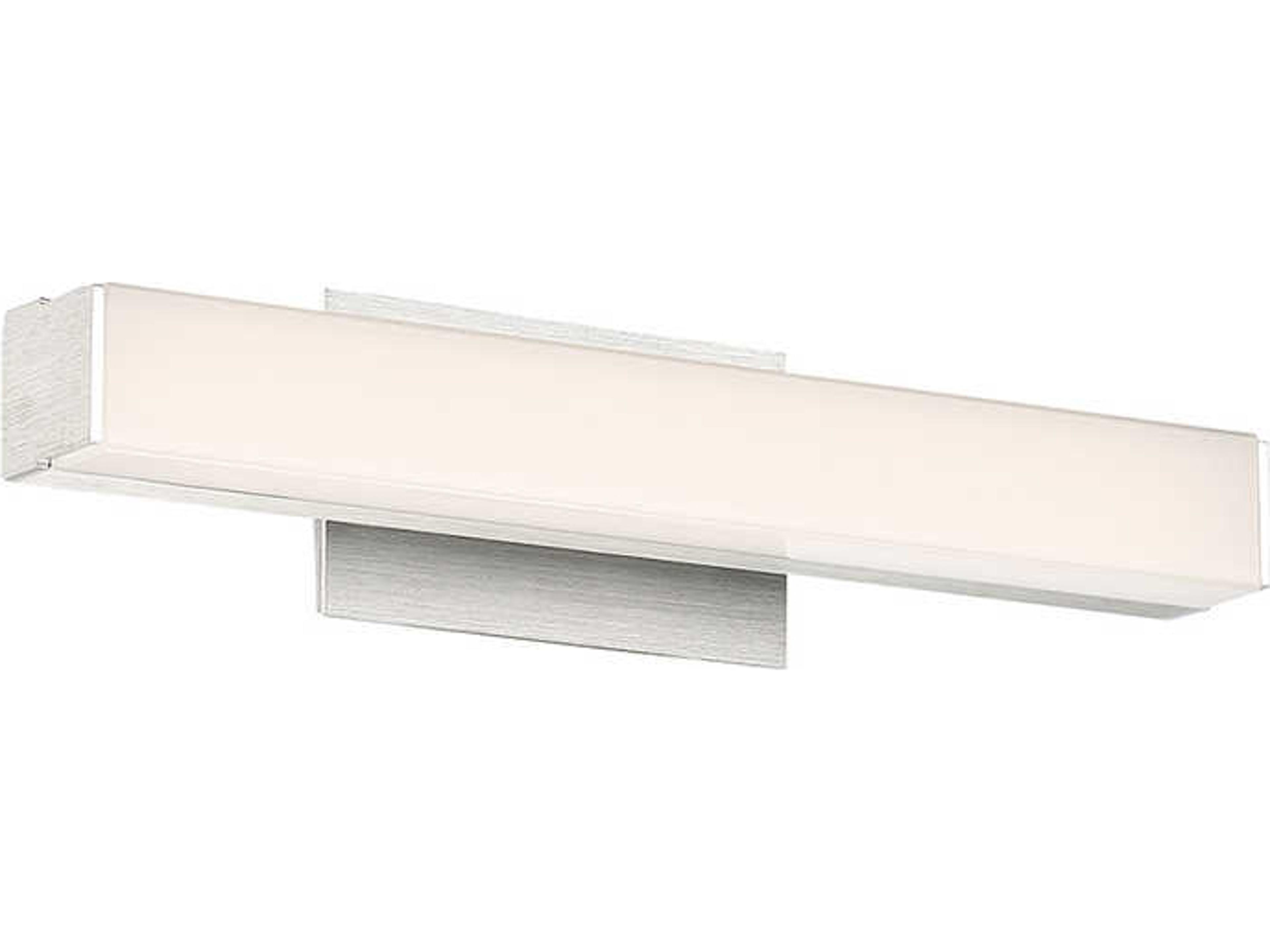 Brink LED Vanity Light Modern Brushed Aluminum