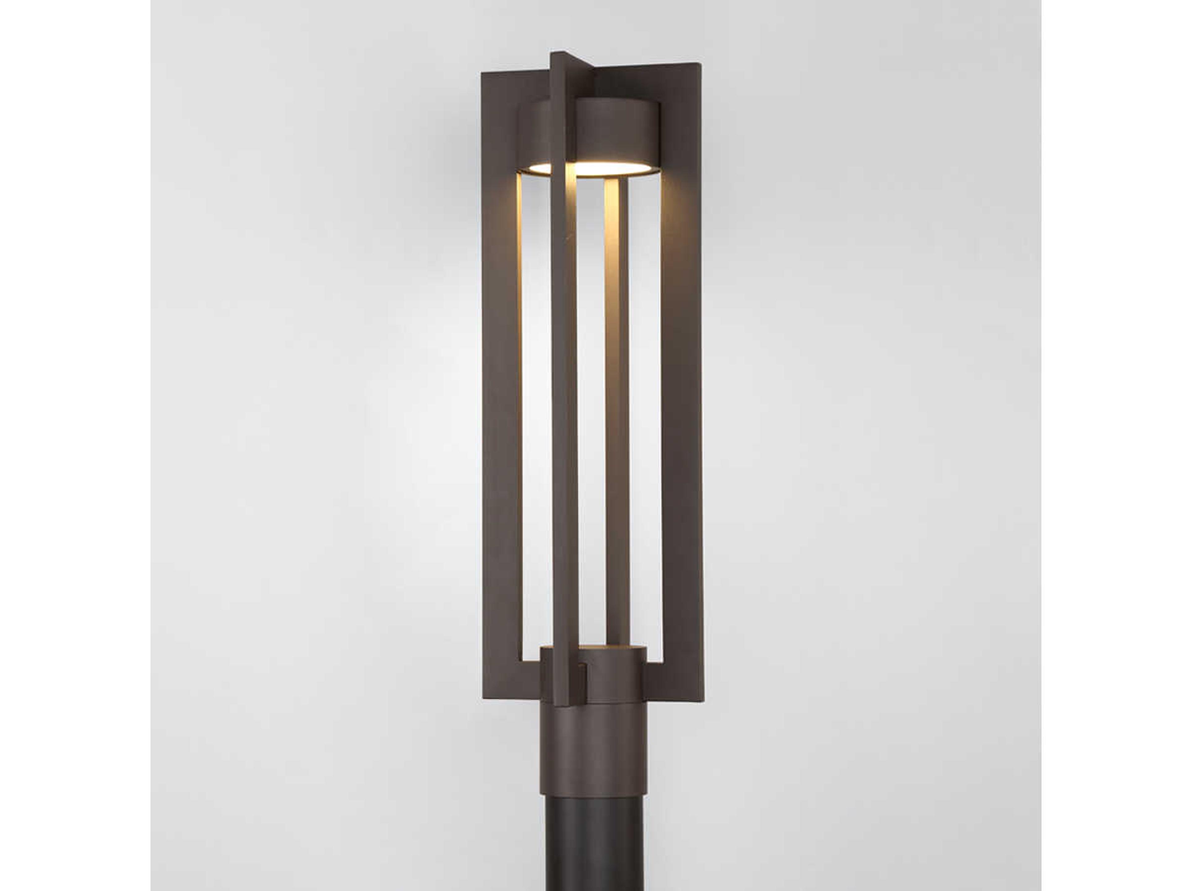dweLED by WAC Lighting Chamber 1 - Light LED Outdoor Post Light
