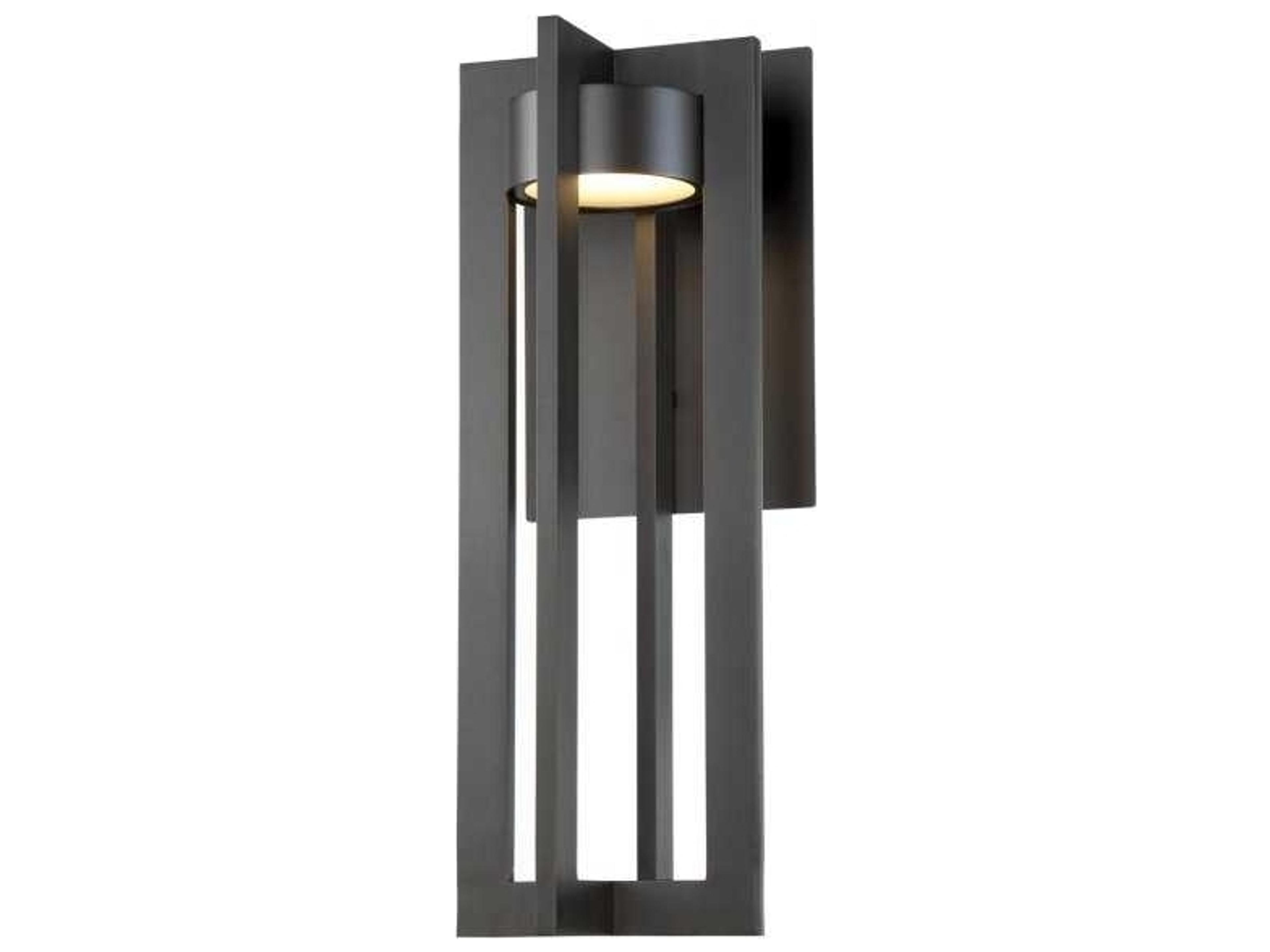 Chamber 20 Inch Outdoor LED Wall Sconce in Bronze