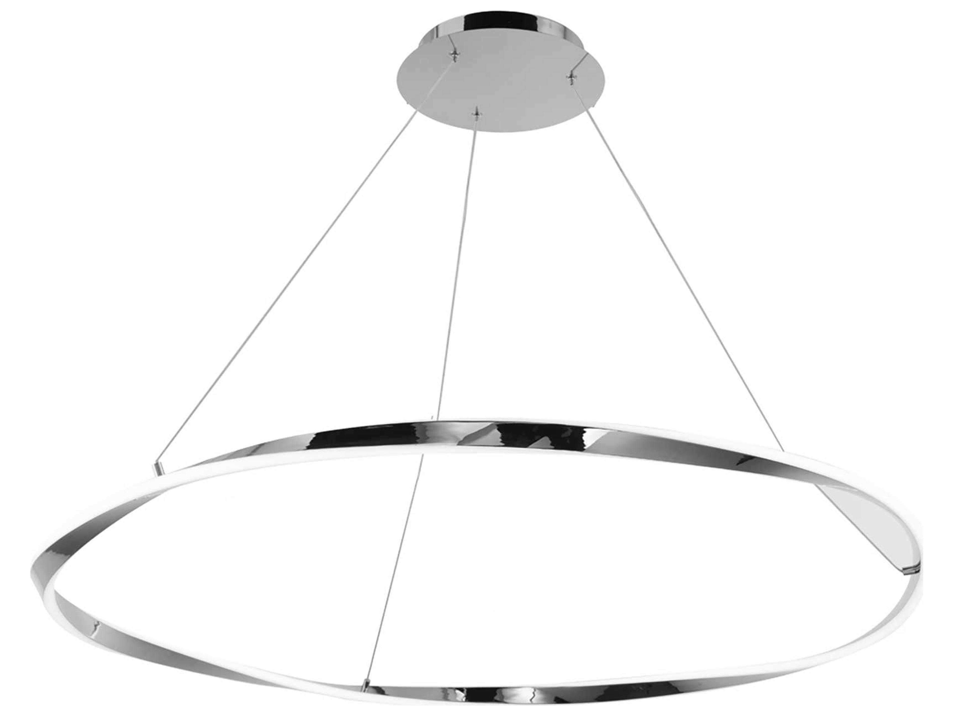 Eternal 1-Light Chrome LED Pendant