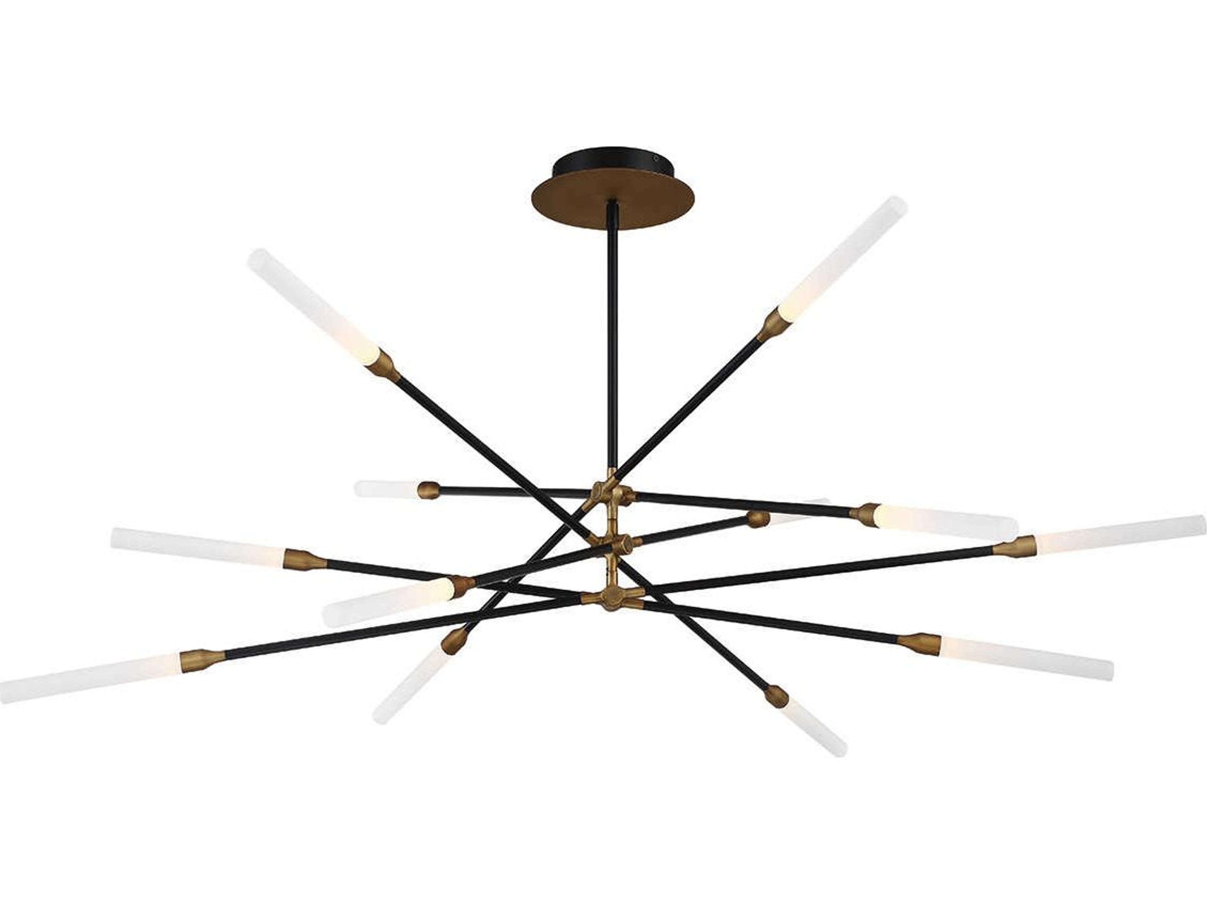 Houdini 12 Light LED Pendant Sputnik Chandelier