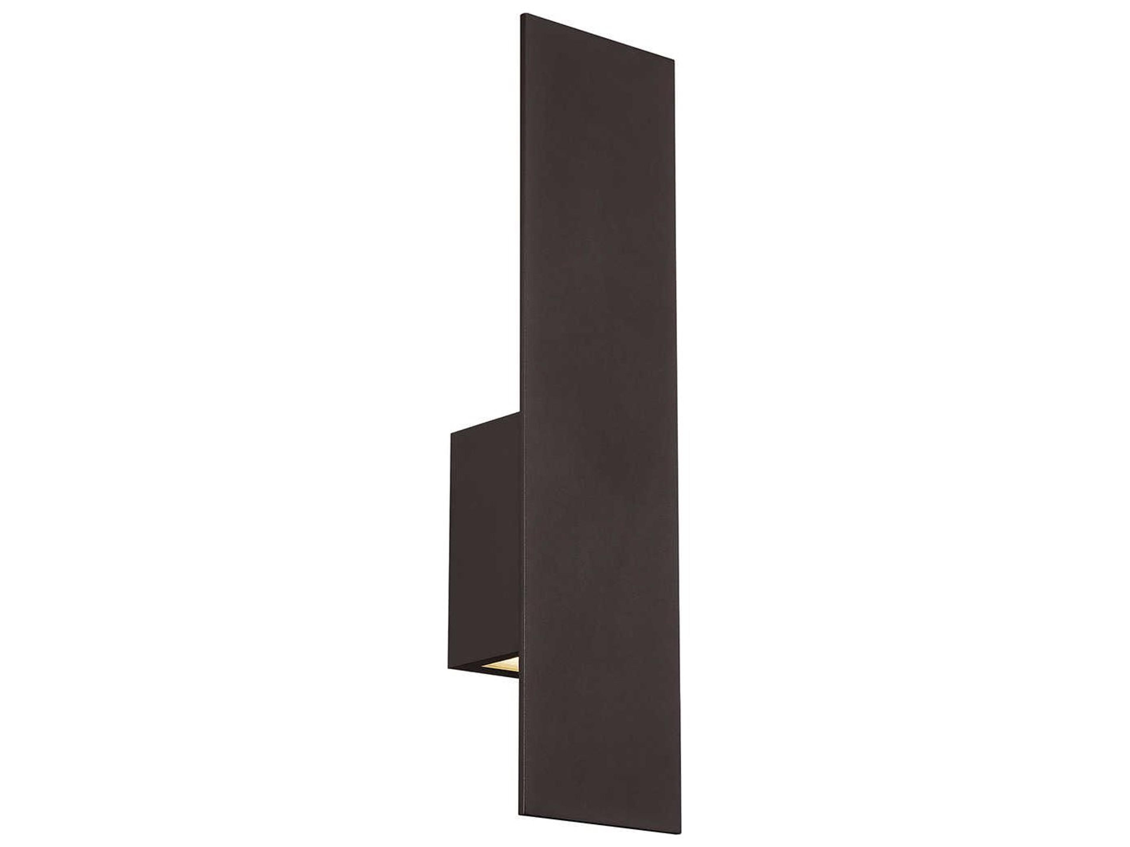 Icon LED Outdoor Wall Sconce Bronze