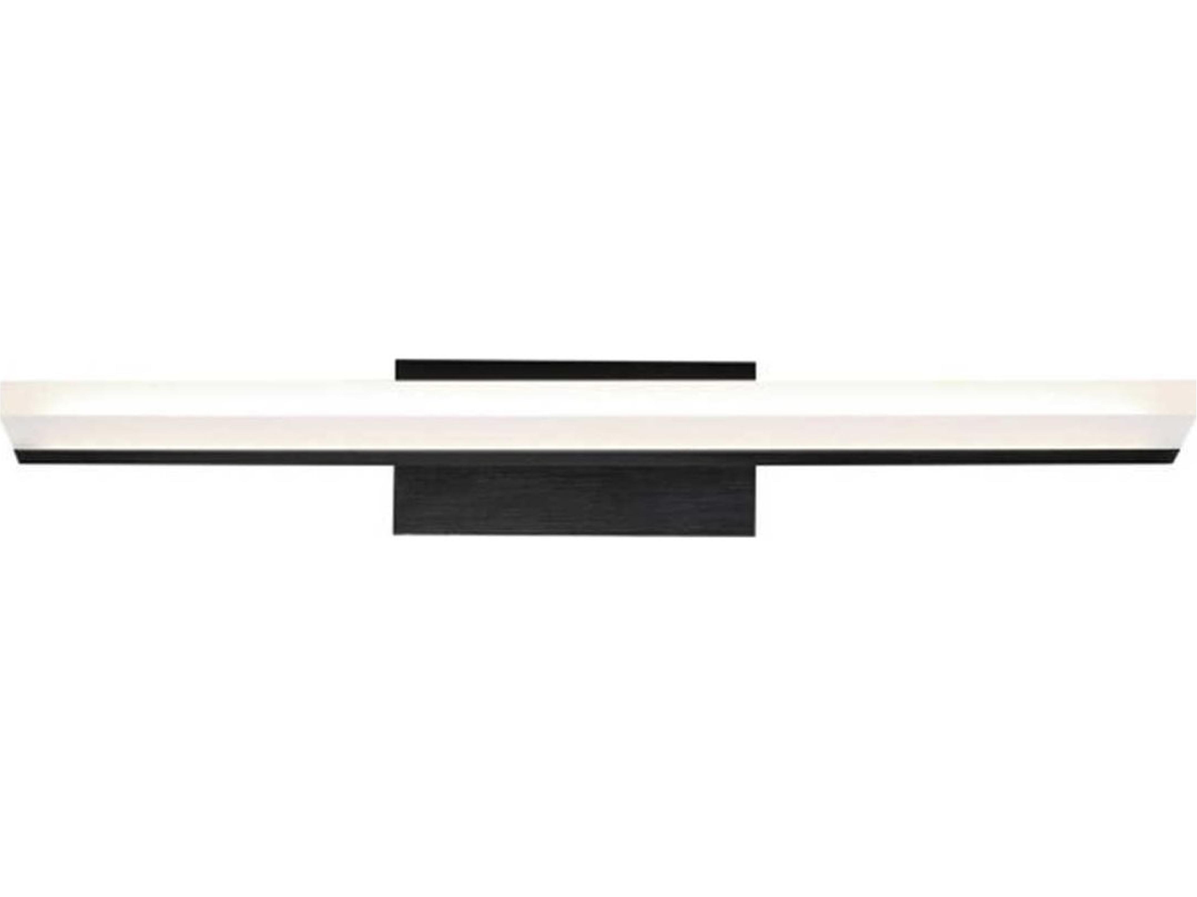 Level LED Vanity Wall Light in Black