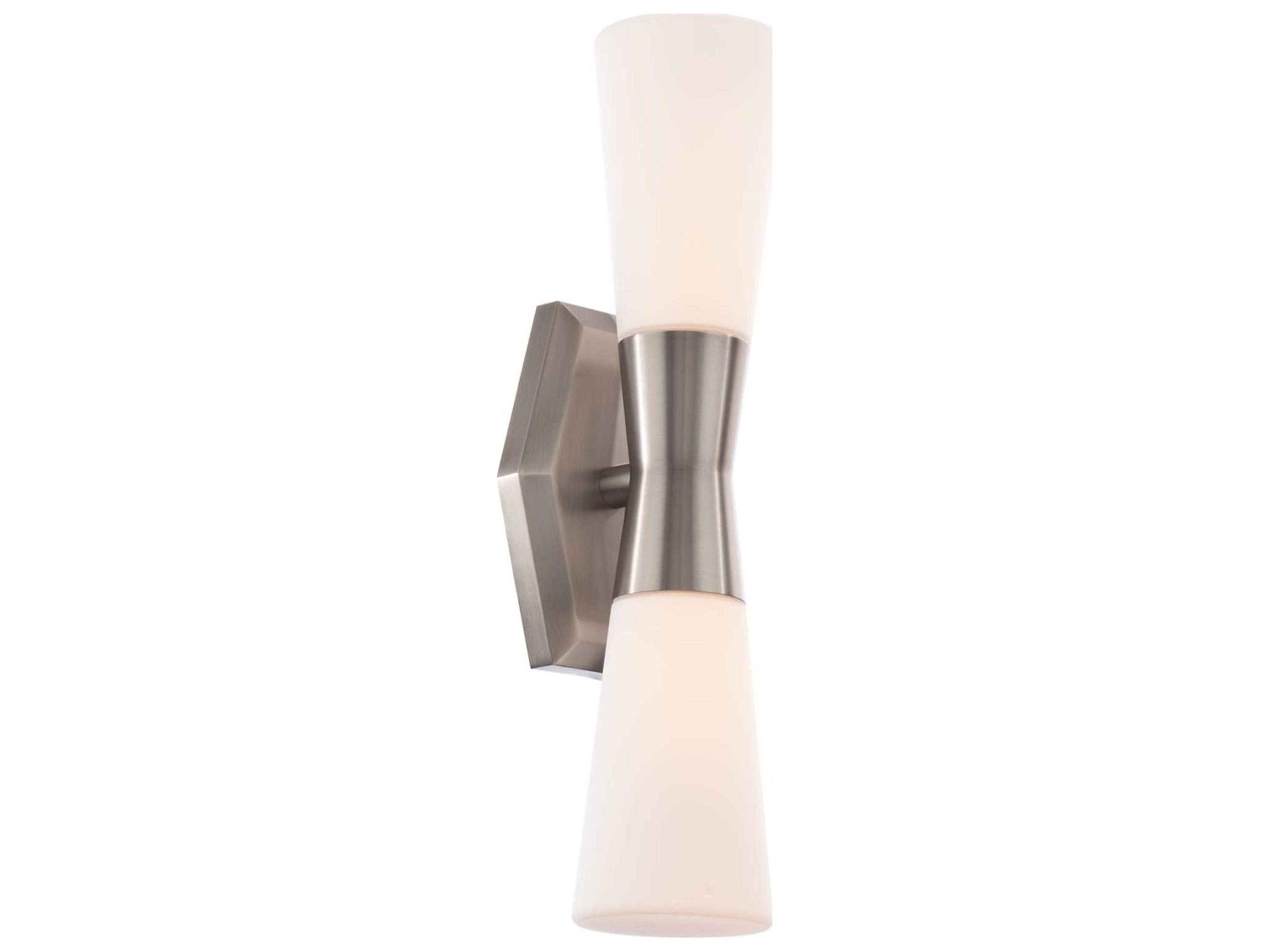 Locke LED Wall Sconce Brushed Nickel Contemporary