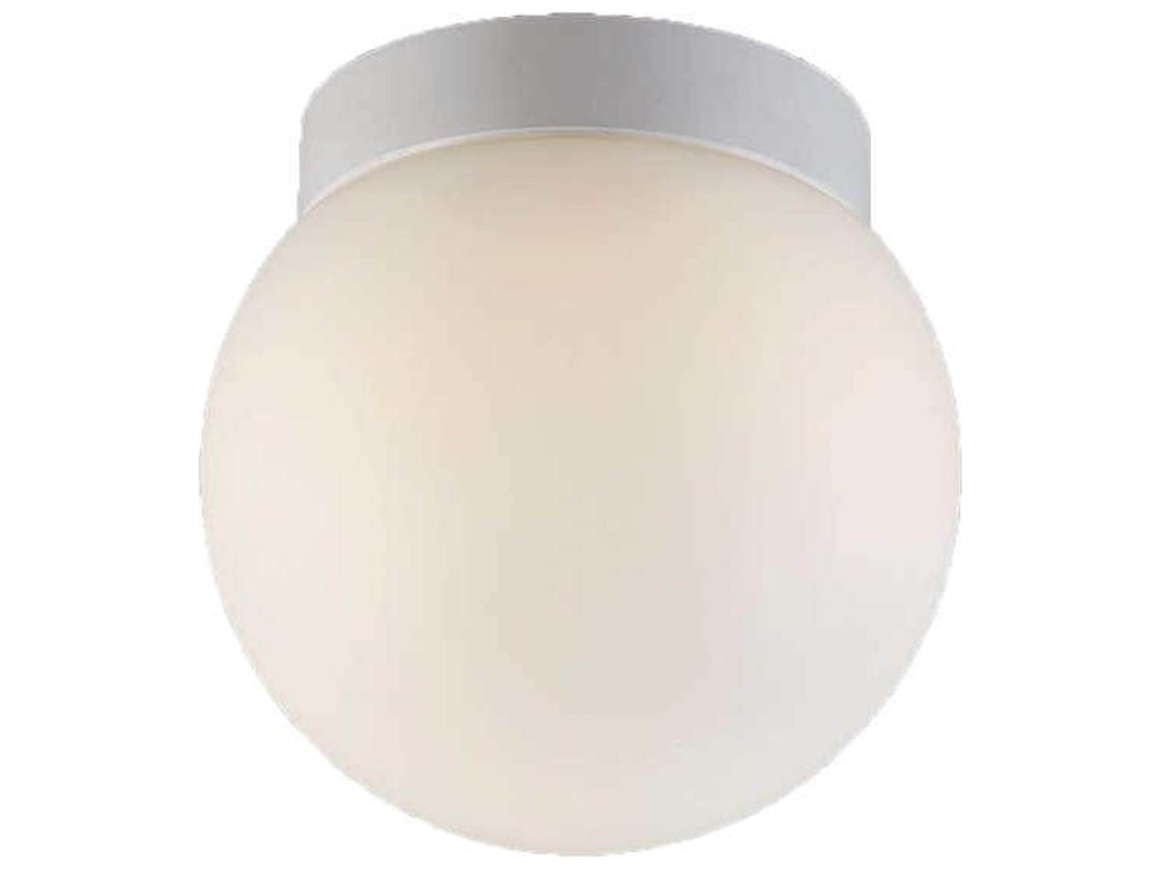dweLED Niveous LED Flush Mount Contemporary 6-Inch White