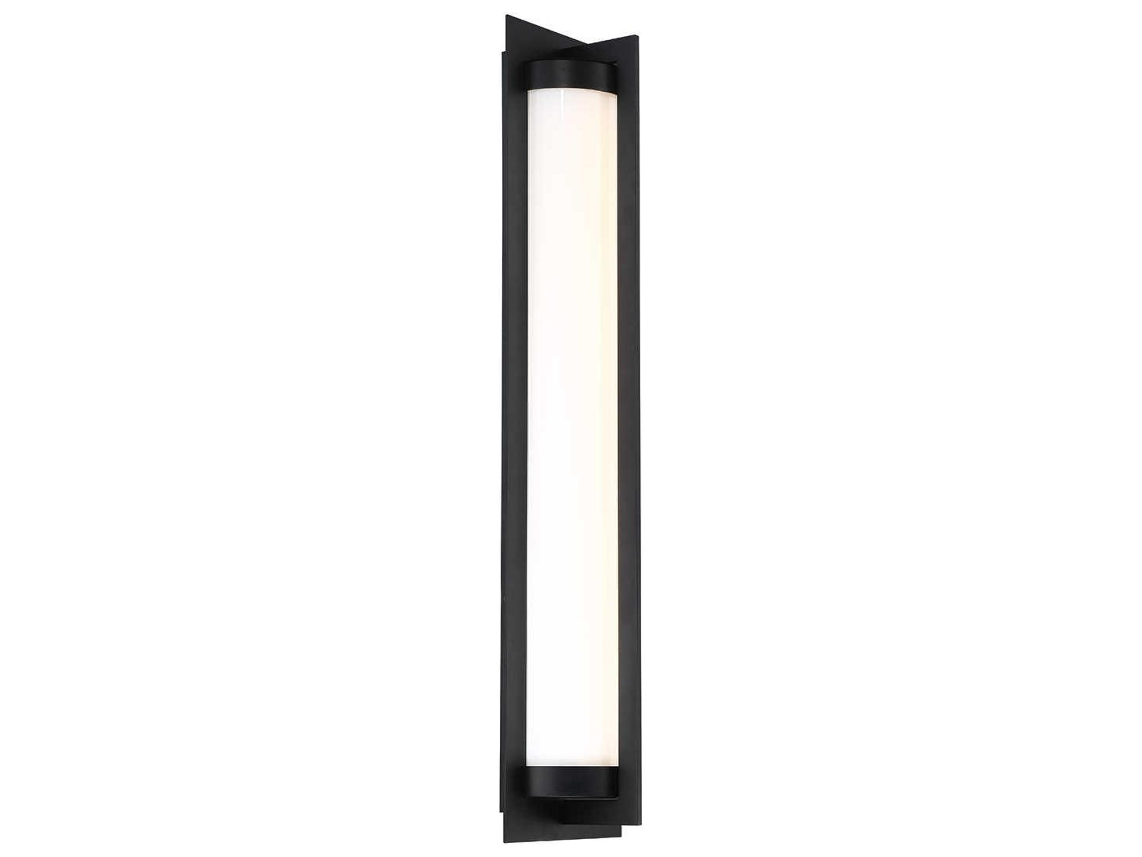 dweLED Oberon Outdoor LED Wall Sconce Modern Black