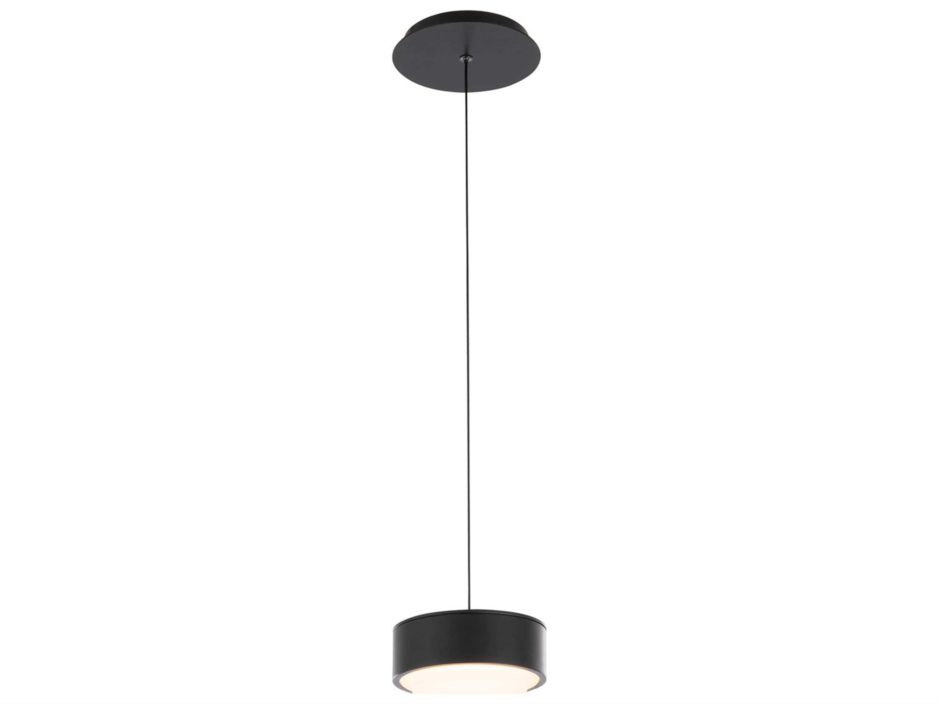 Ohm LED Mini Pendant in Black