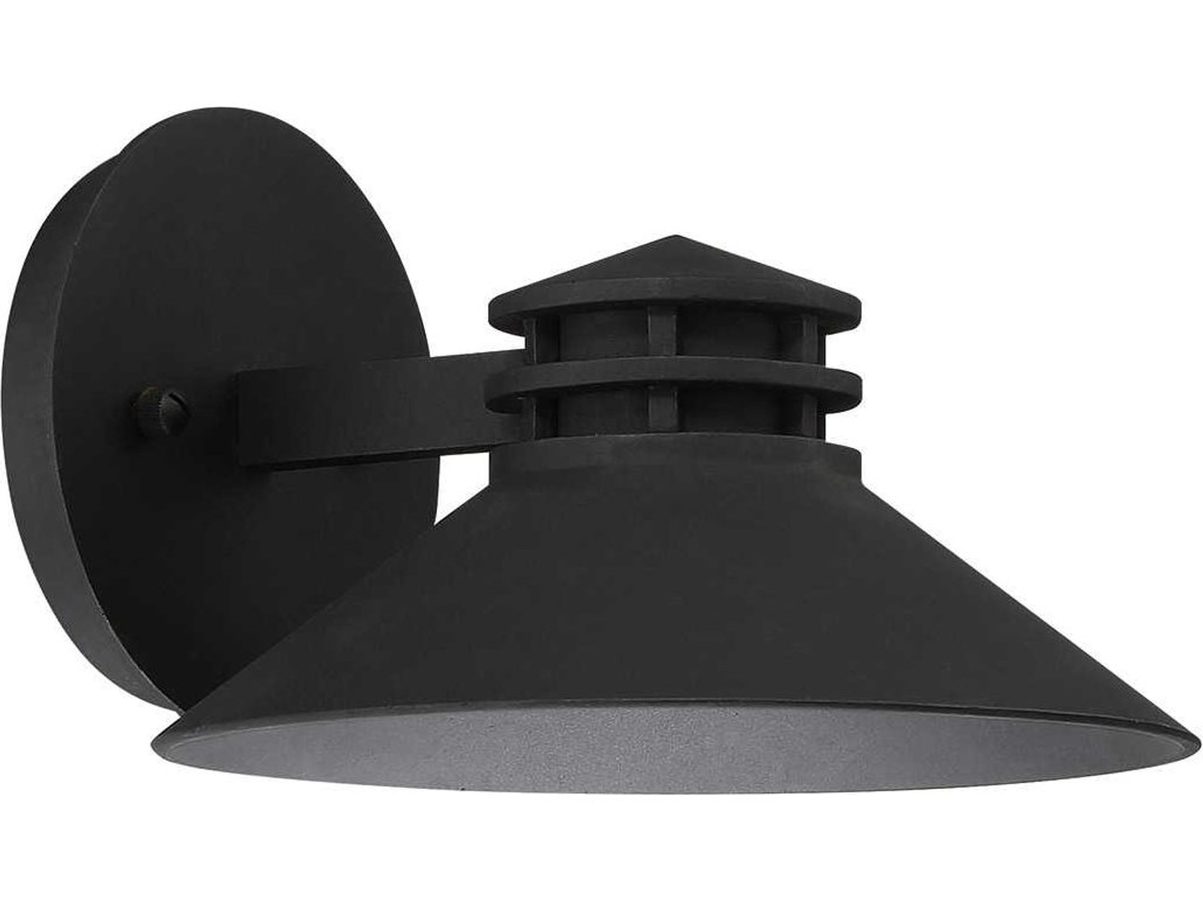 dweLED Sodor LED Outdoor Wall Light Modern Black