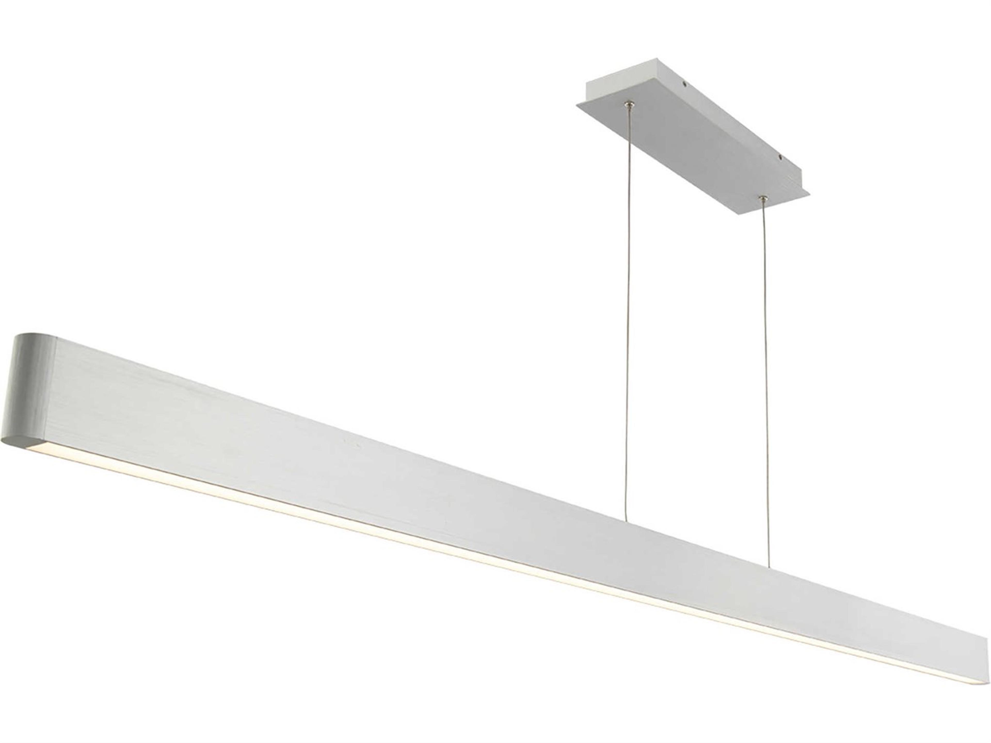 Volo LED Linear Pendant Brushed Aluminum