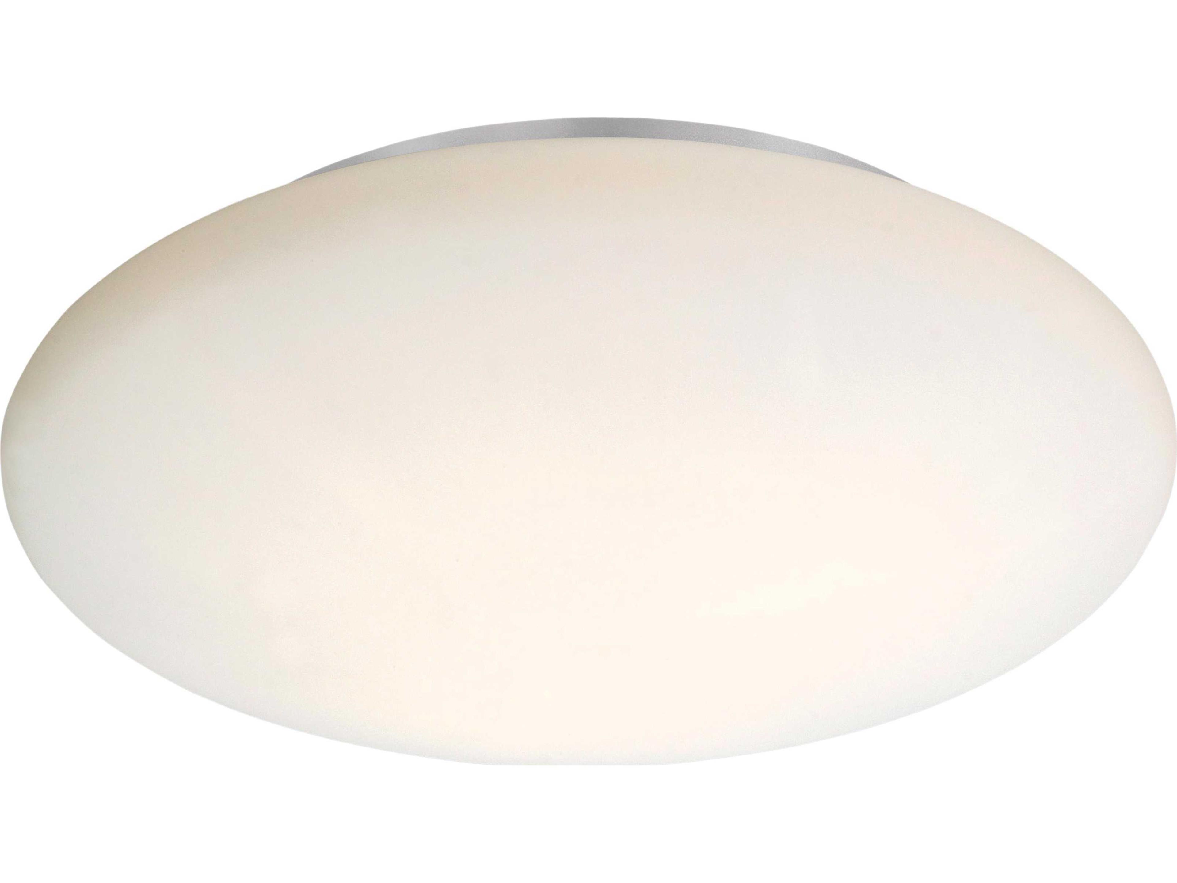 Eglo Ella 3-Light White Bowl Round Flush Mount