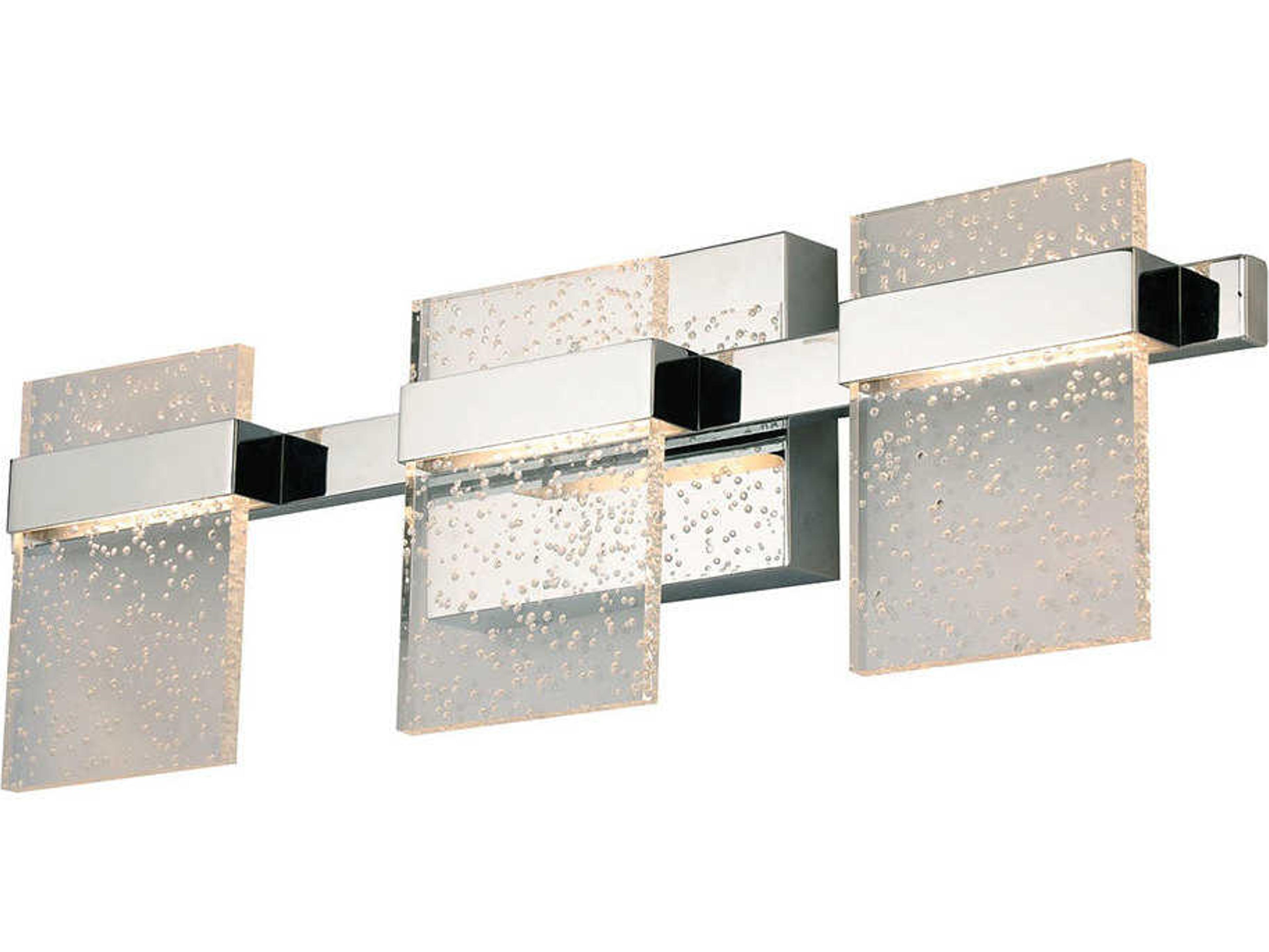 Madrona 3-Light Chrome Vanity Light