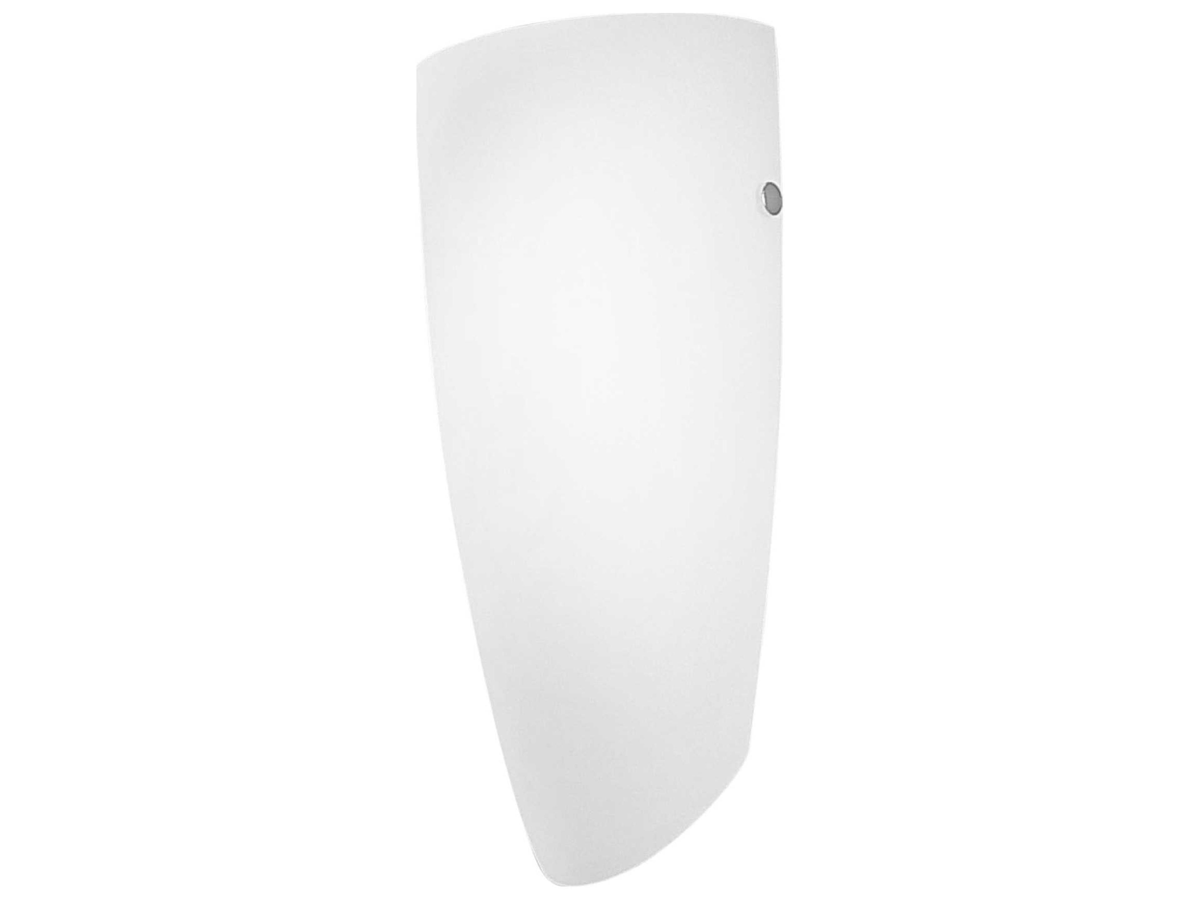 Nemo Wall Sconce in Matte Nickel with Opal Glass