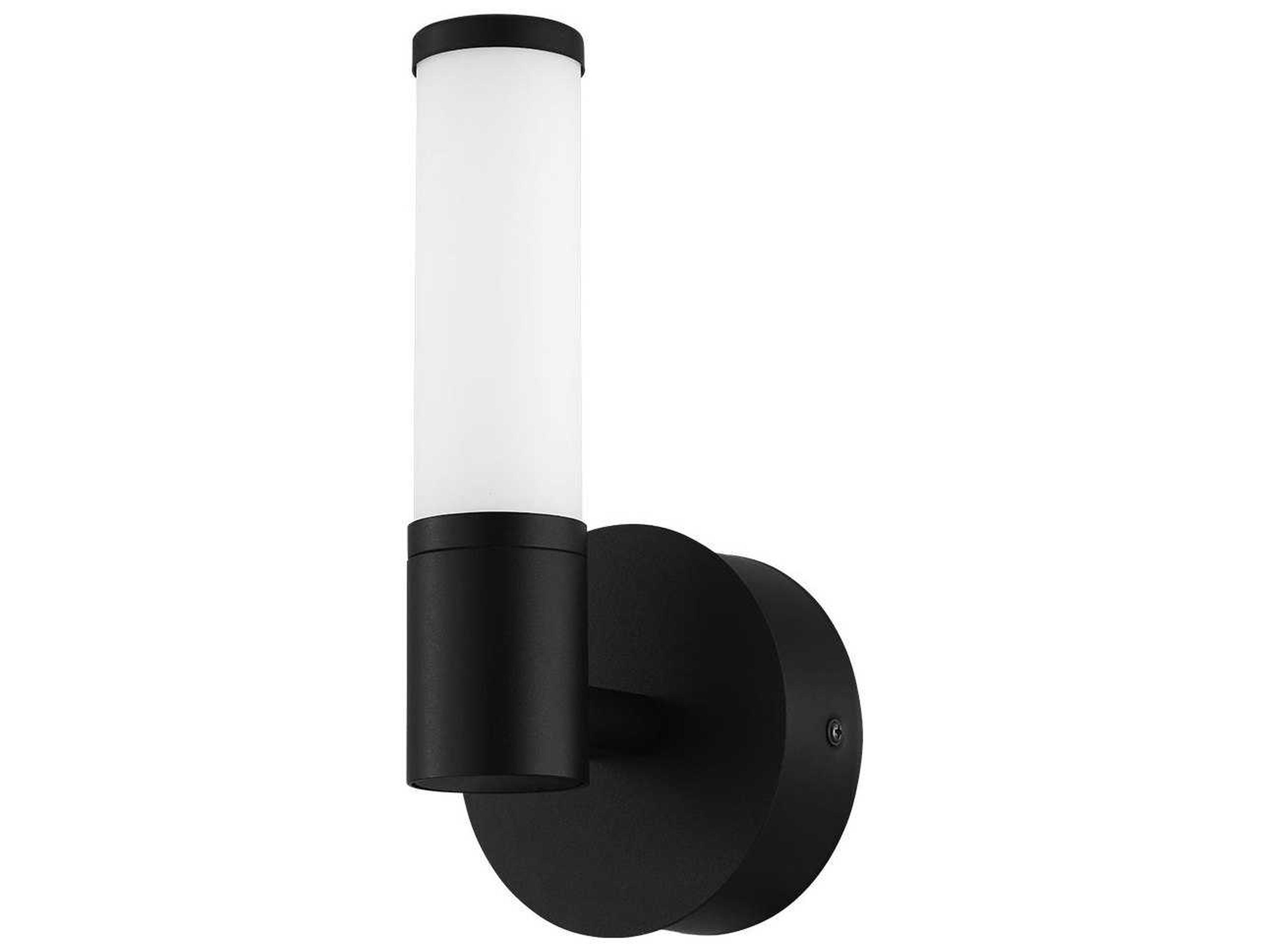 Palmera 1-Light Black Wall Sconce