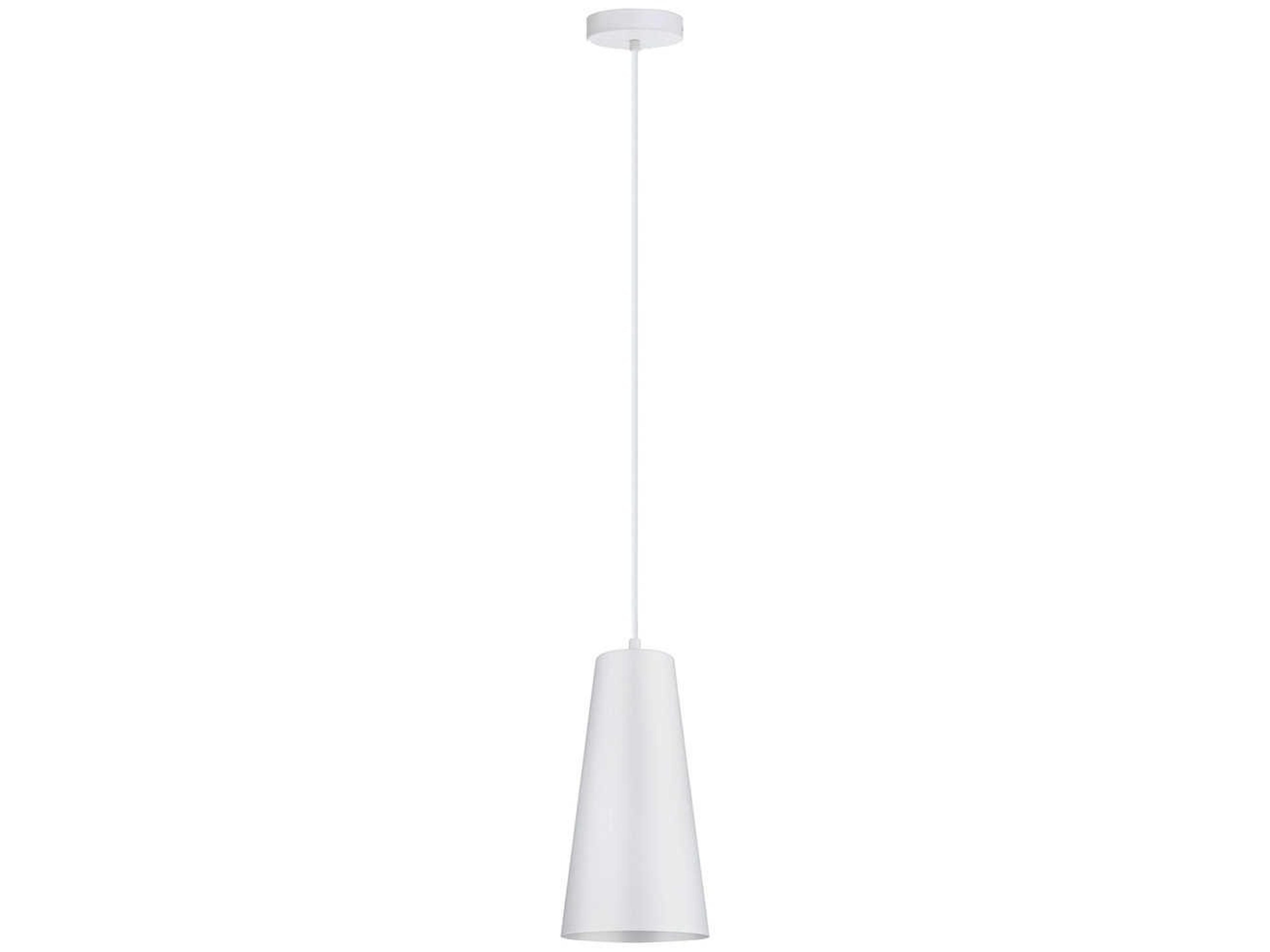Pratella 1-Light White Mini Pendant
