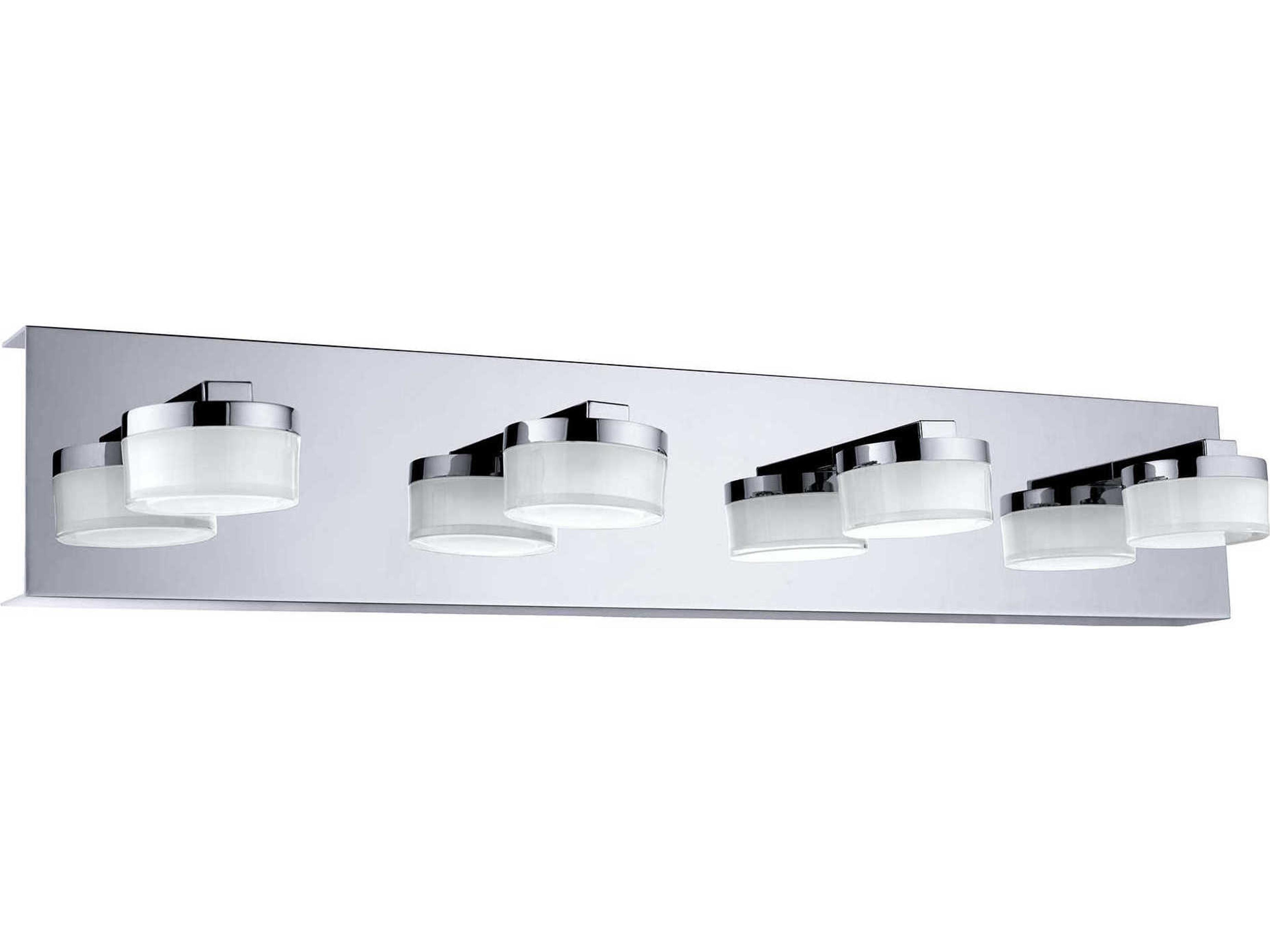 Romendo 4-Light Chrome Vanity Light