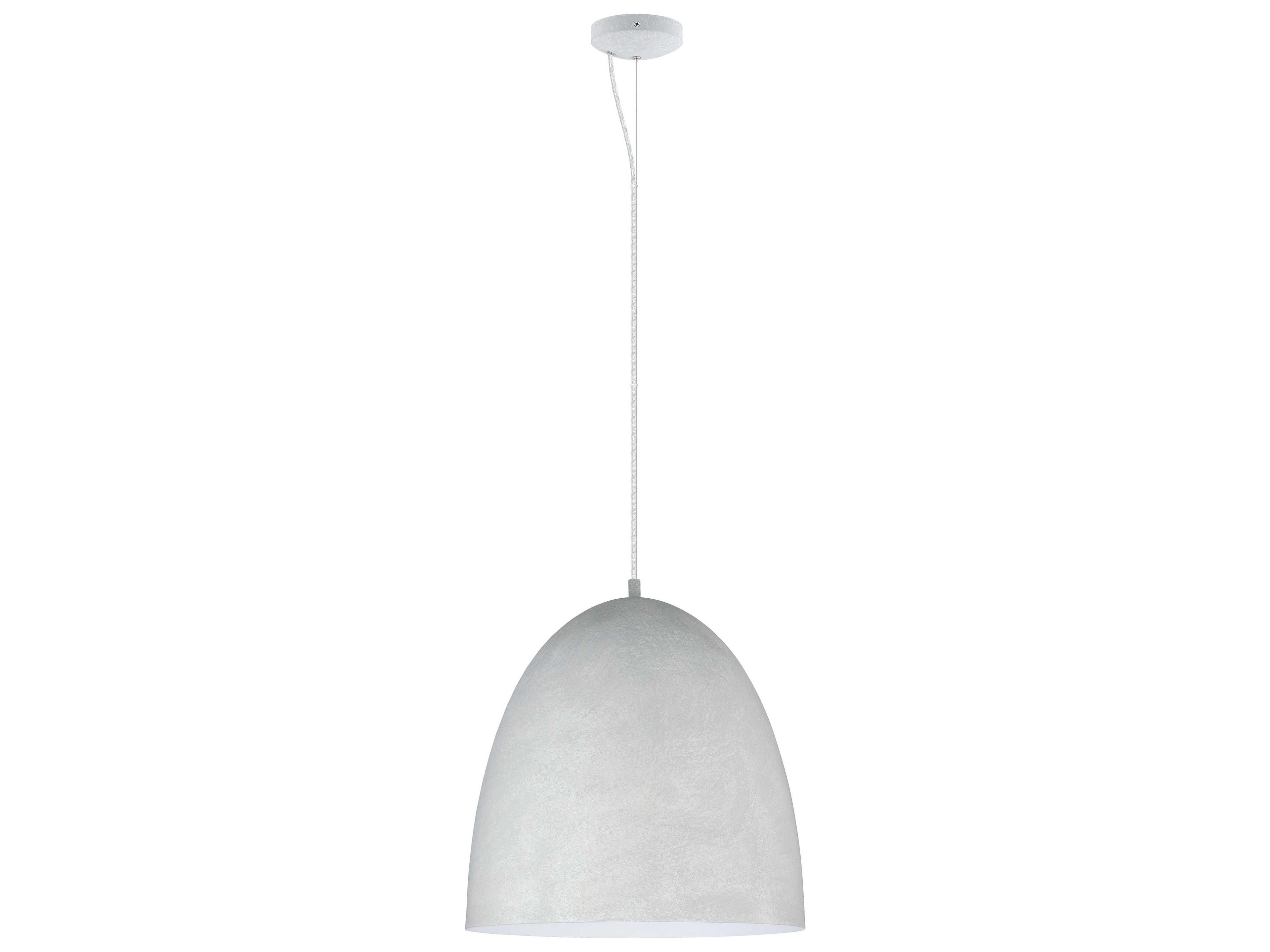 Sarabia 1-Light Grey Bell Pendant