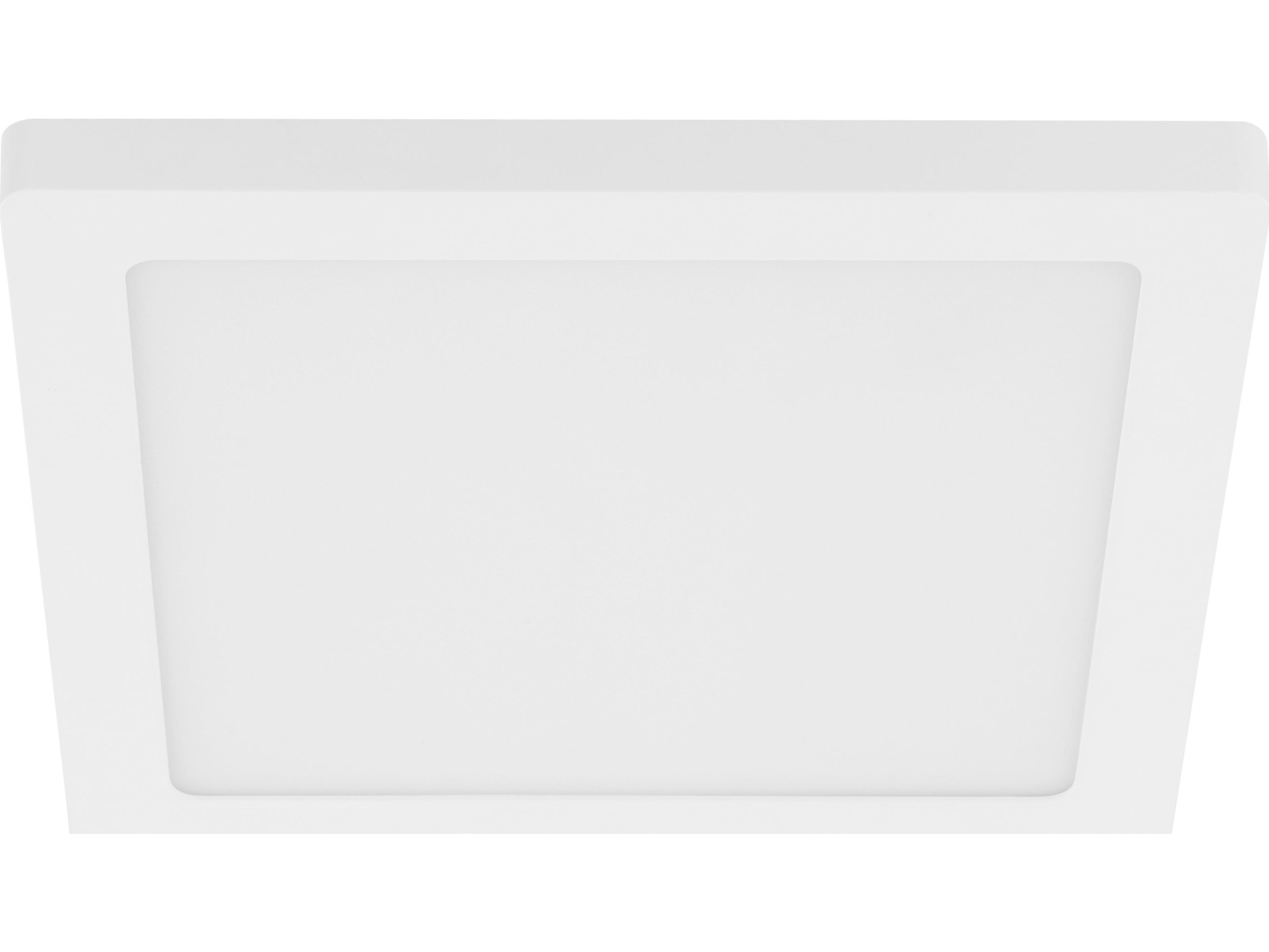 Trago 1-Light White Flush Mount