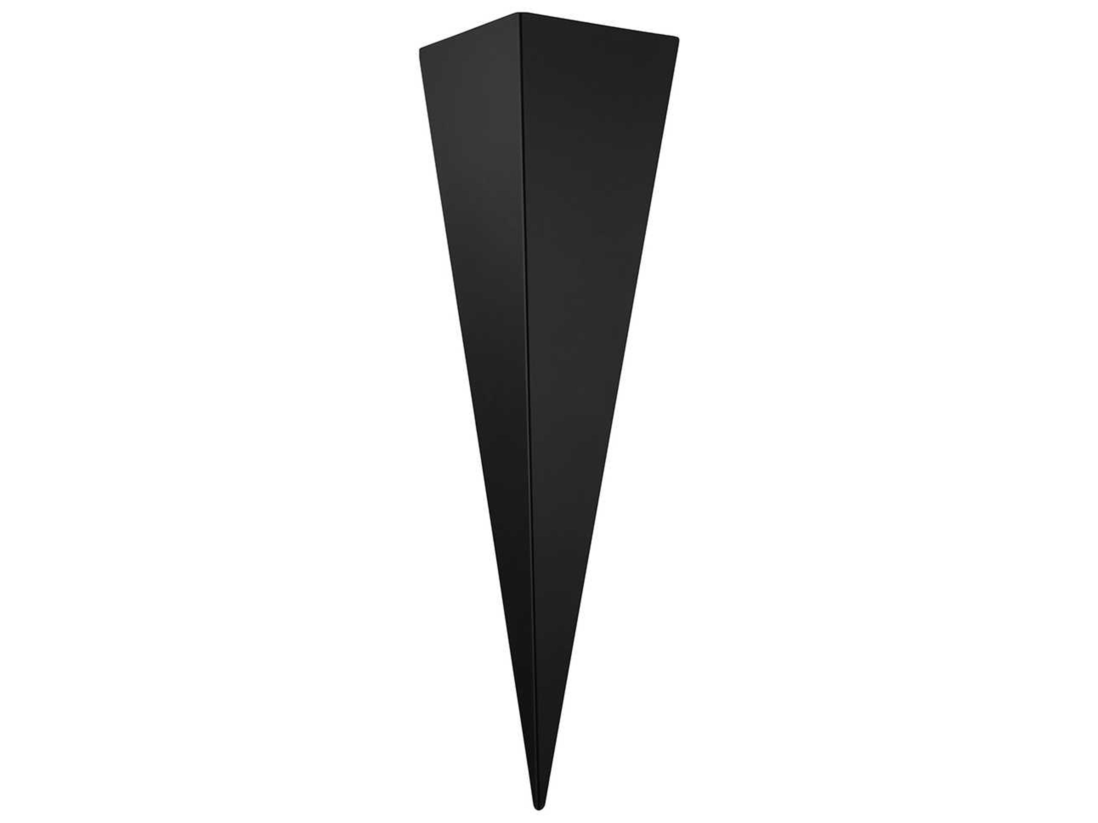 Trigo 1-Light Matte Black Wall Sconce