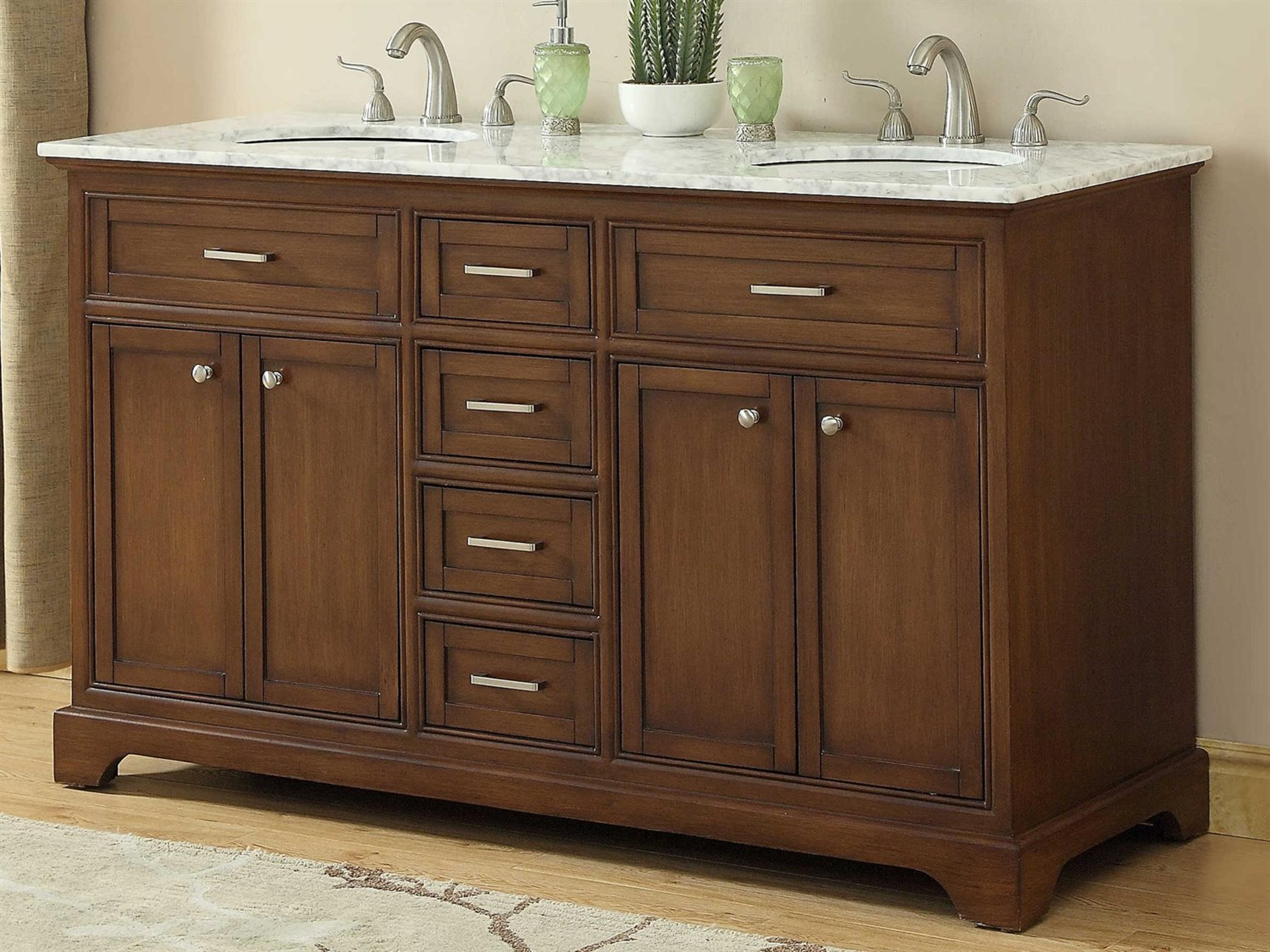 Americana Teak 60" Vanity