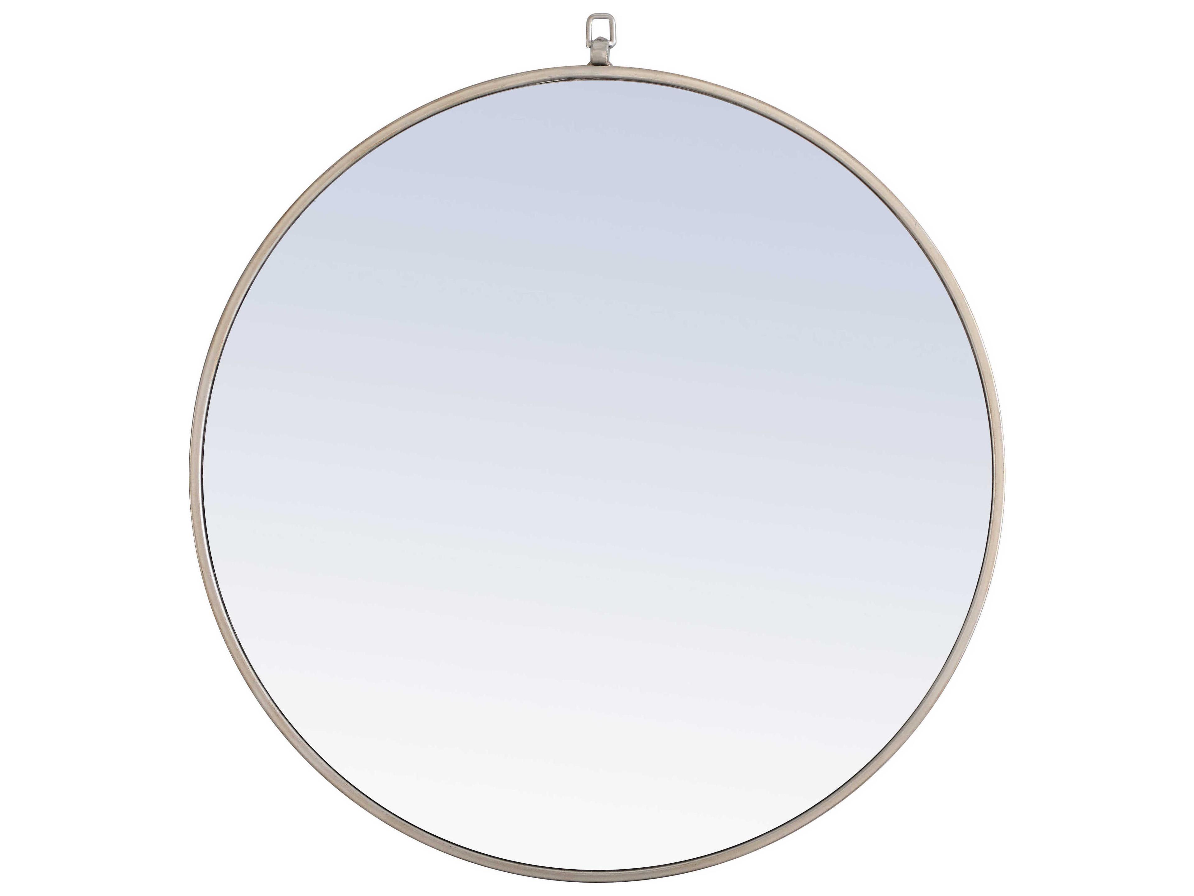 Eternity Silver Round Wall Mirror