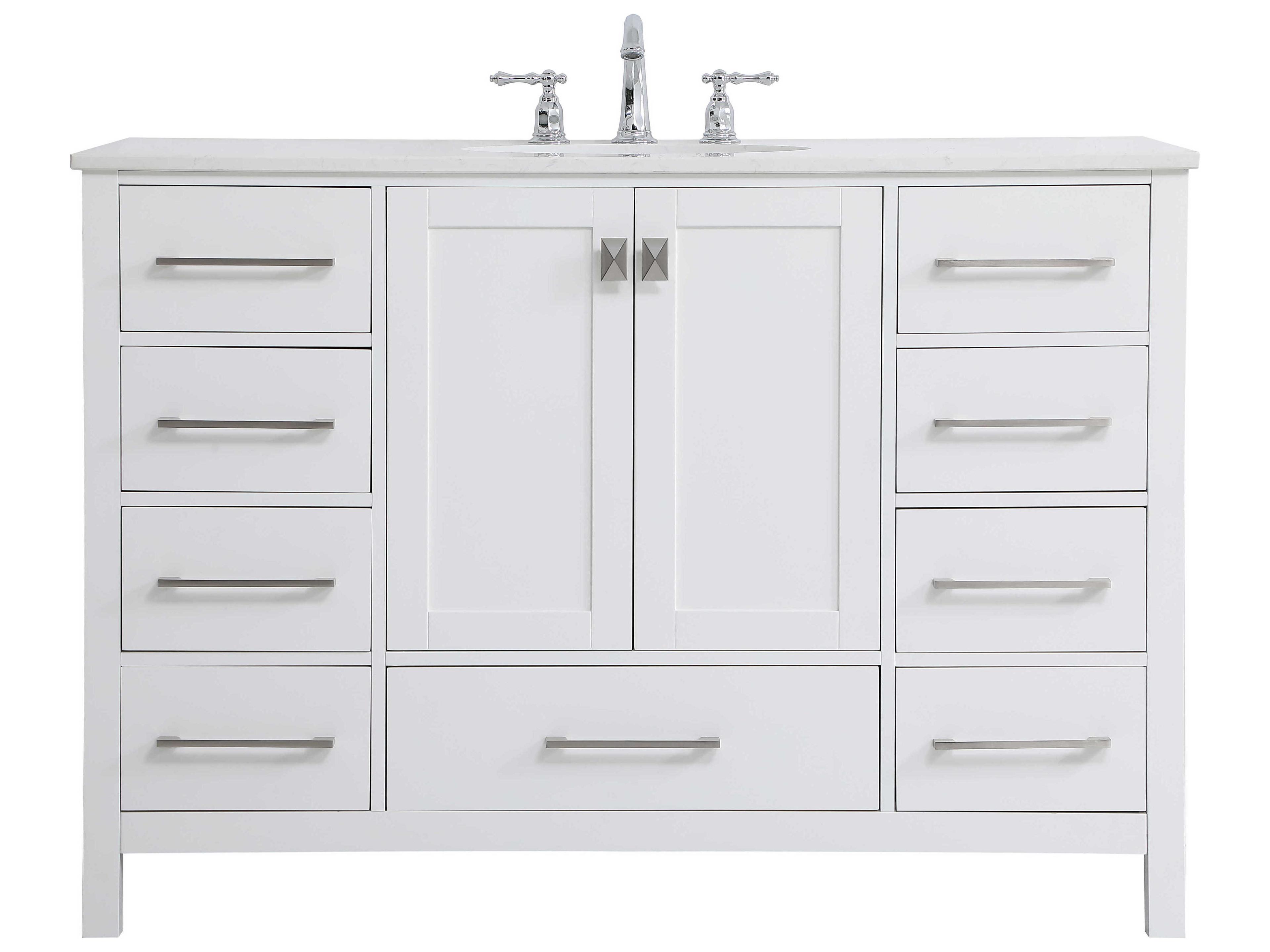 Irene White 48" Vanity