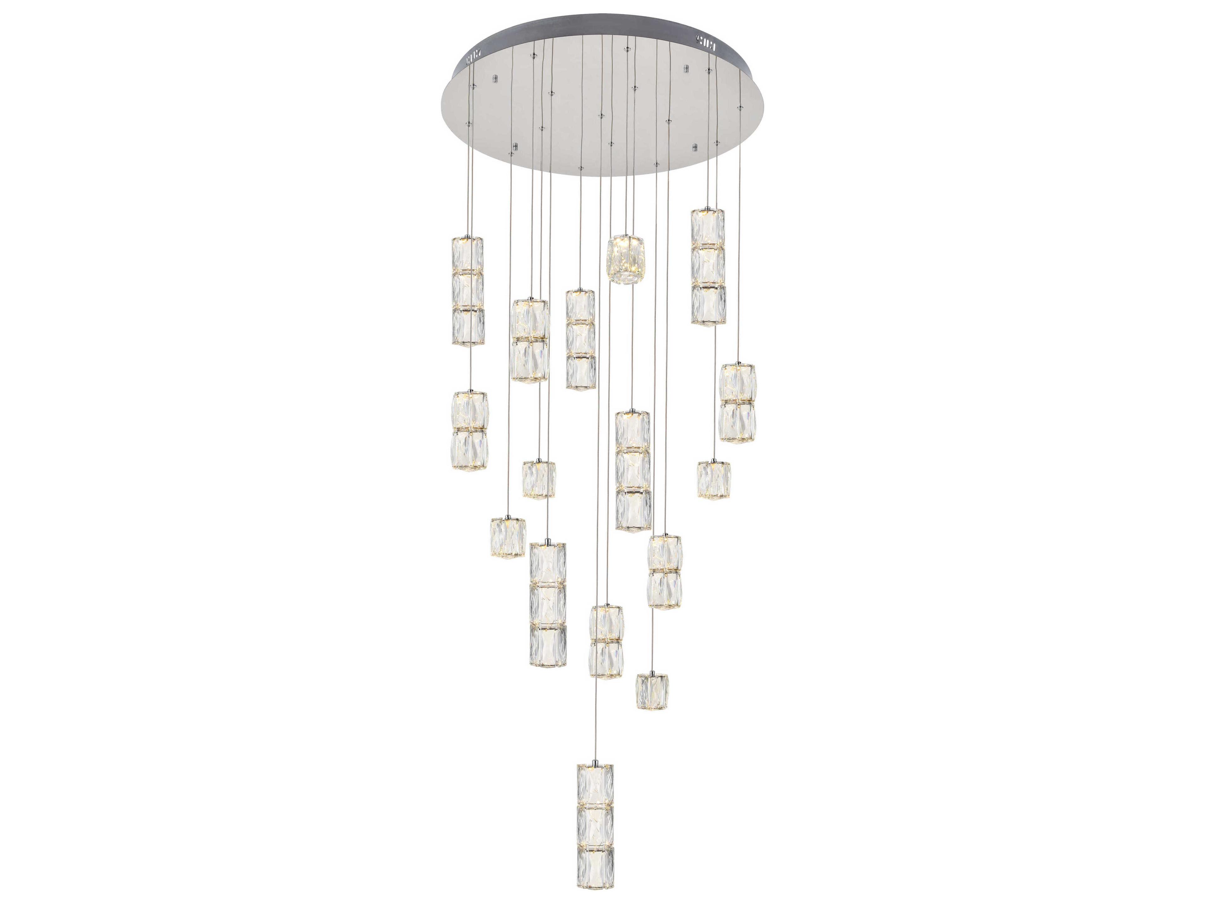Polaris 16-Light6-Light Chrome Pendant