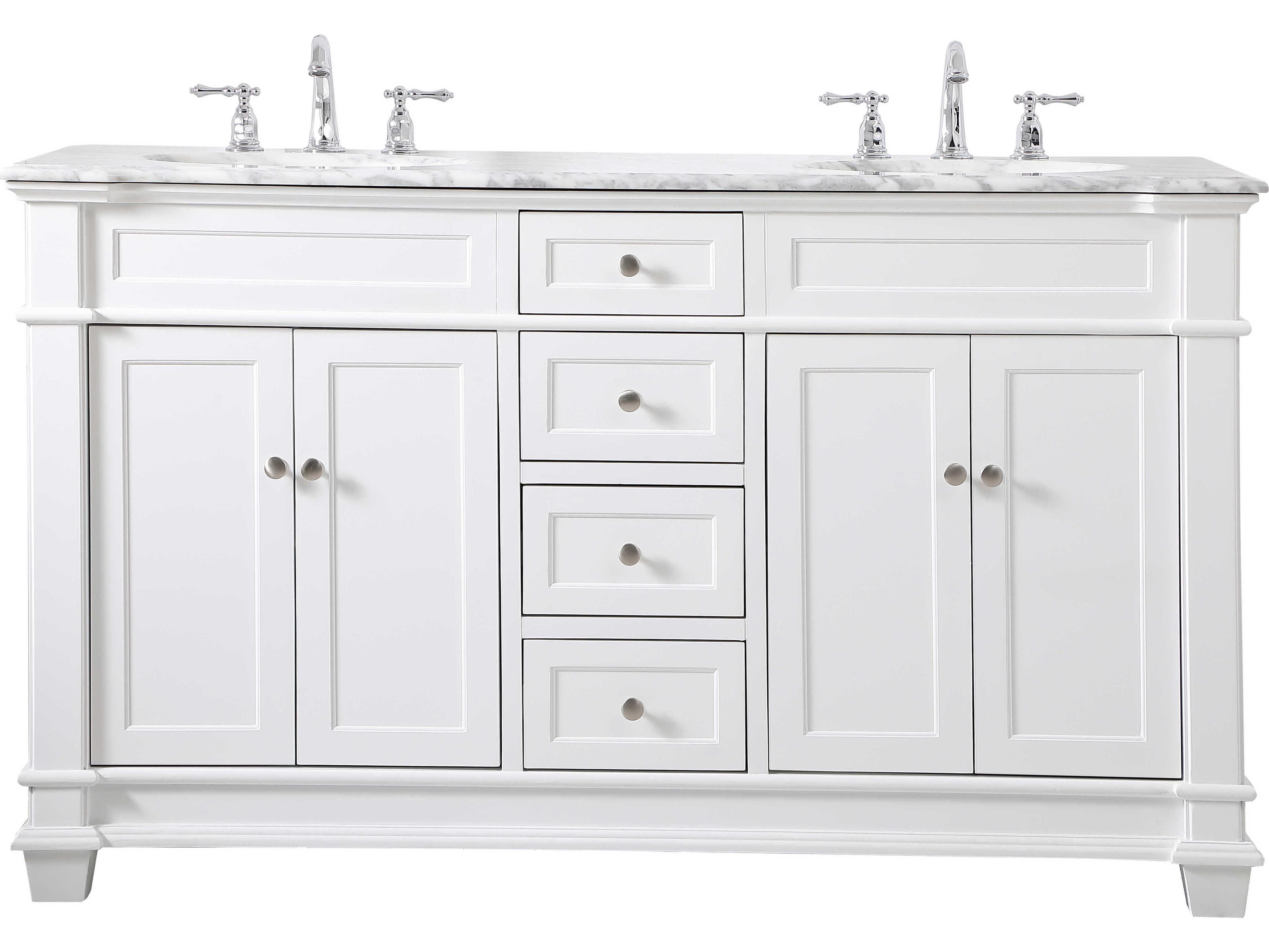 Wesley White 60" Vanity