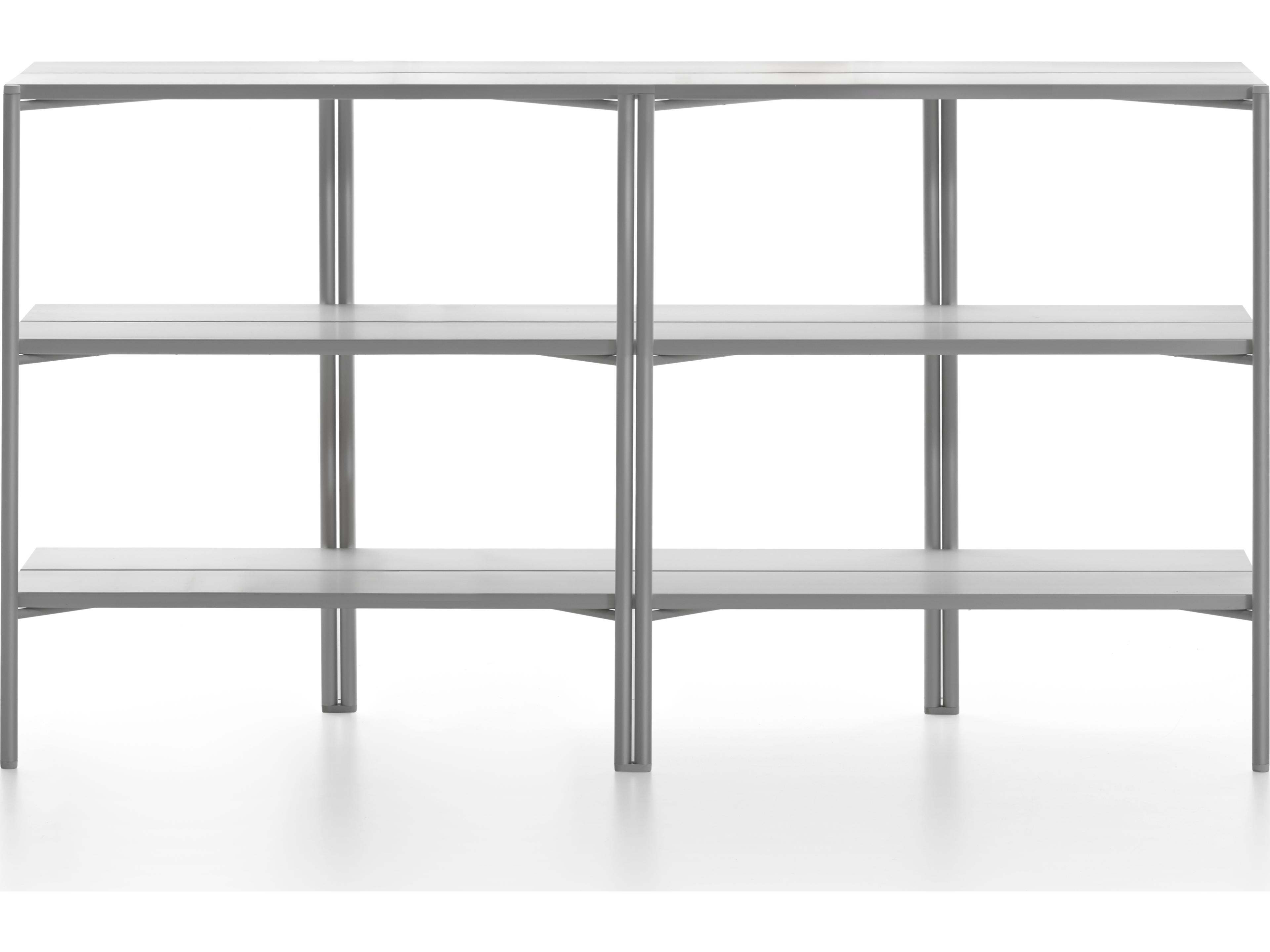 Run By Sam Hecht And Kim Colin Rectangular Metal Aluminum Anodized Console Table