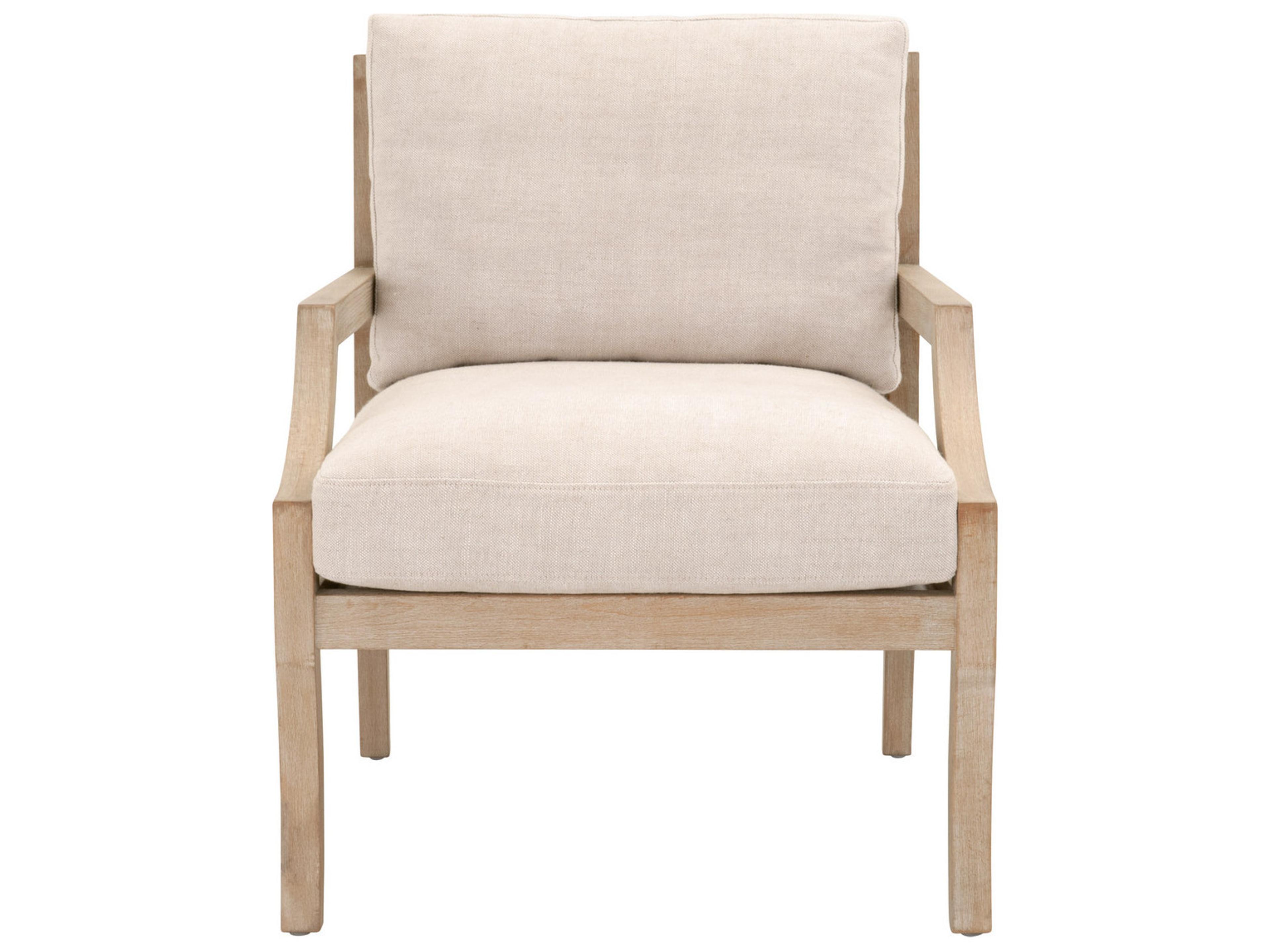 Essentials for Living Stitch & Hand Stratton Beige Fabric Accent Chair