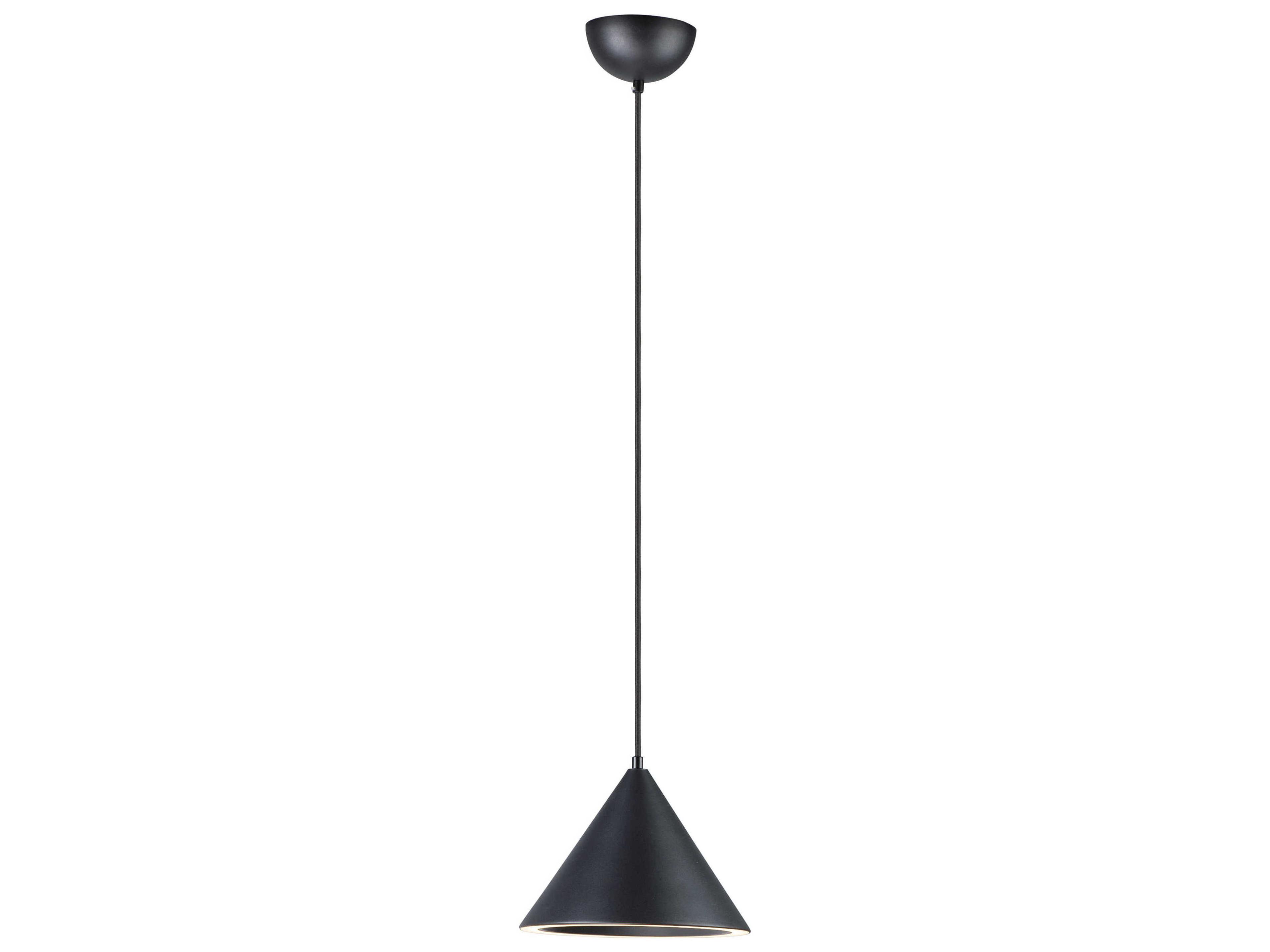 Abyss LED Mini Pendant Light in Black