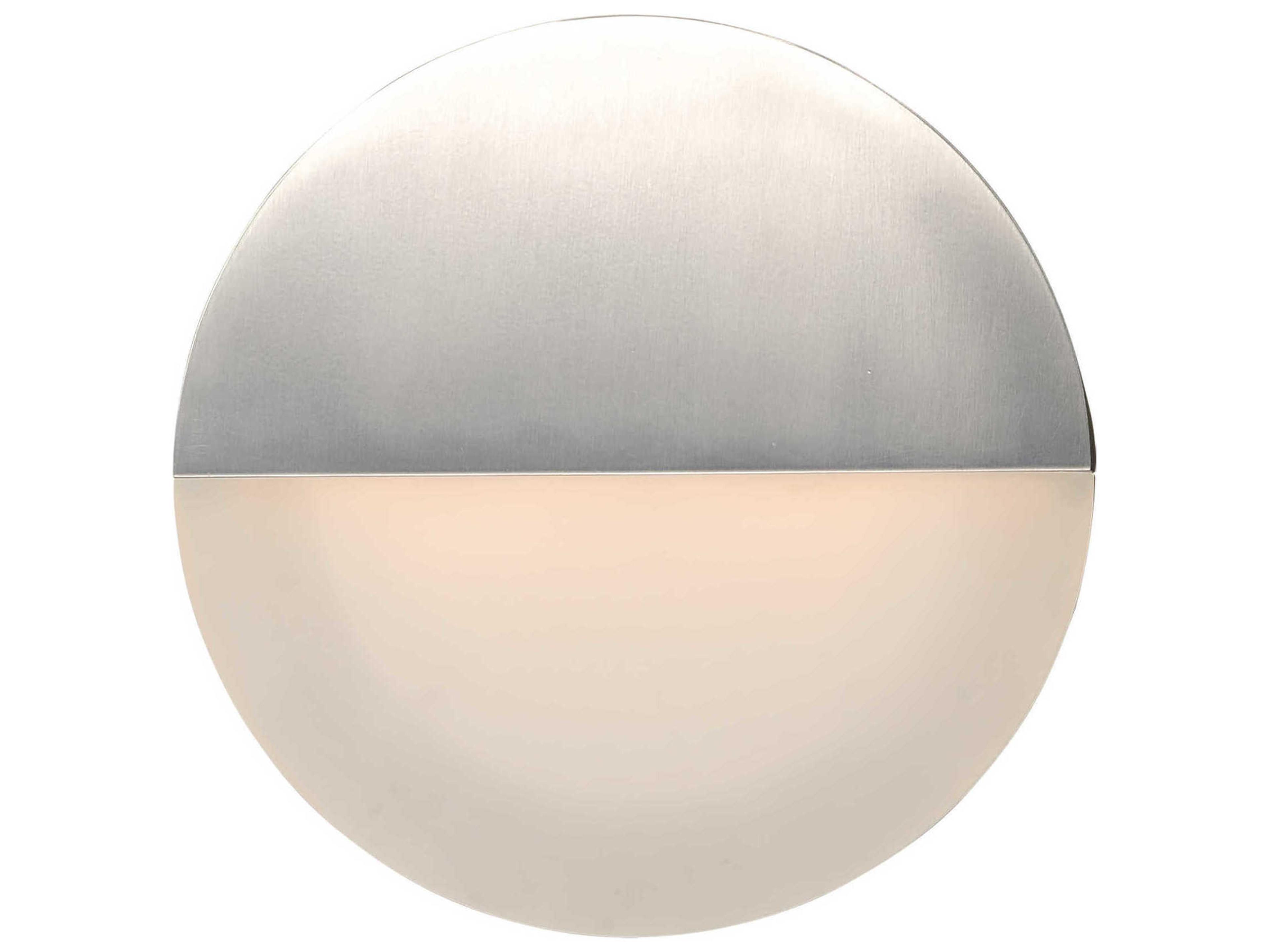 Alumilux Glow LED Wall Sconce Satin Aluminum Modern