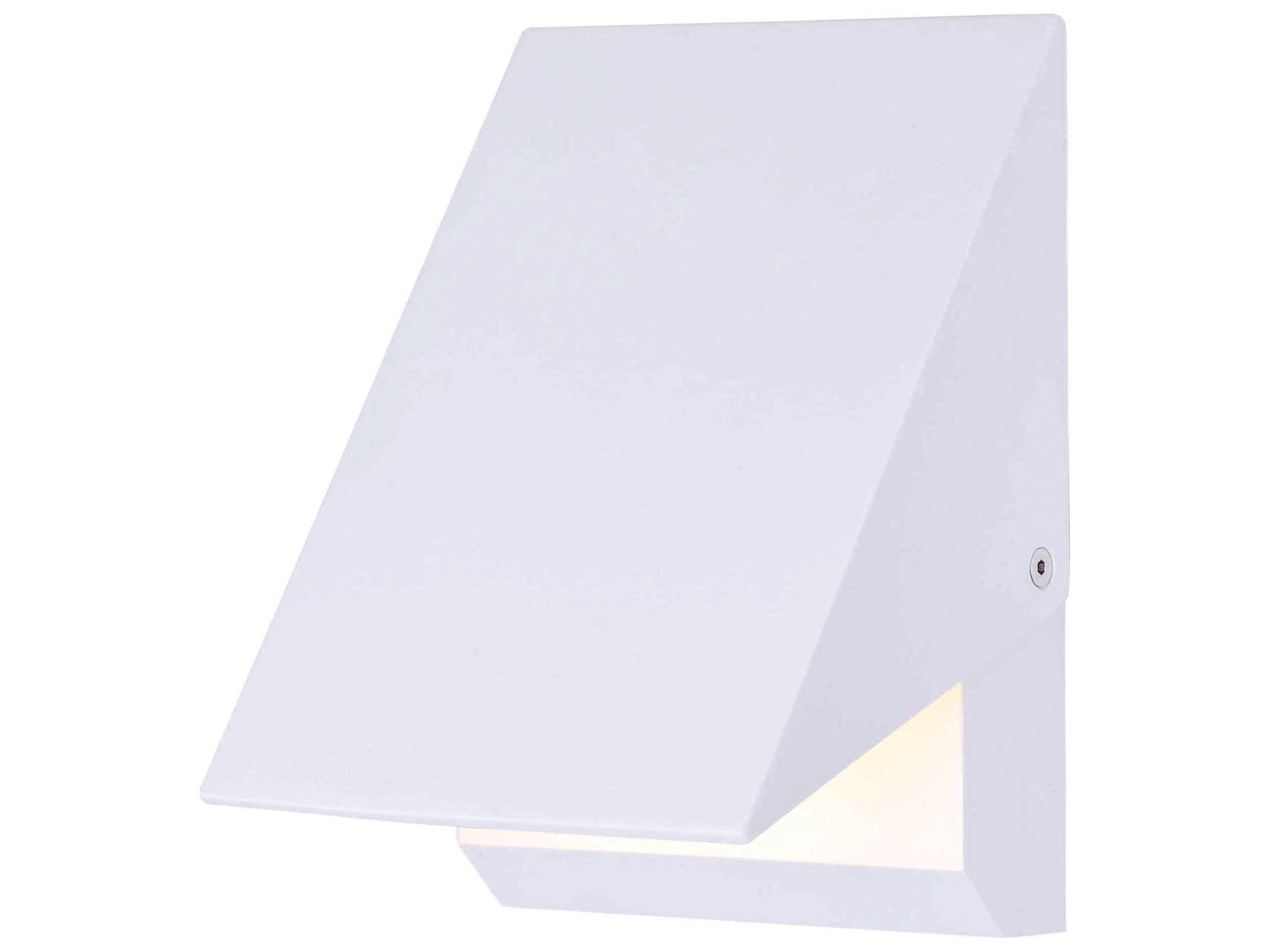 Alumilux Tilt LED Outdoor Wall Sconce Modern White