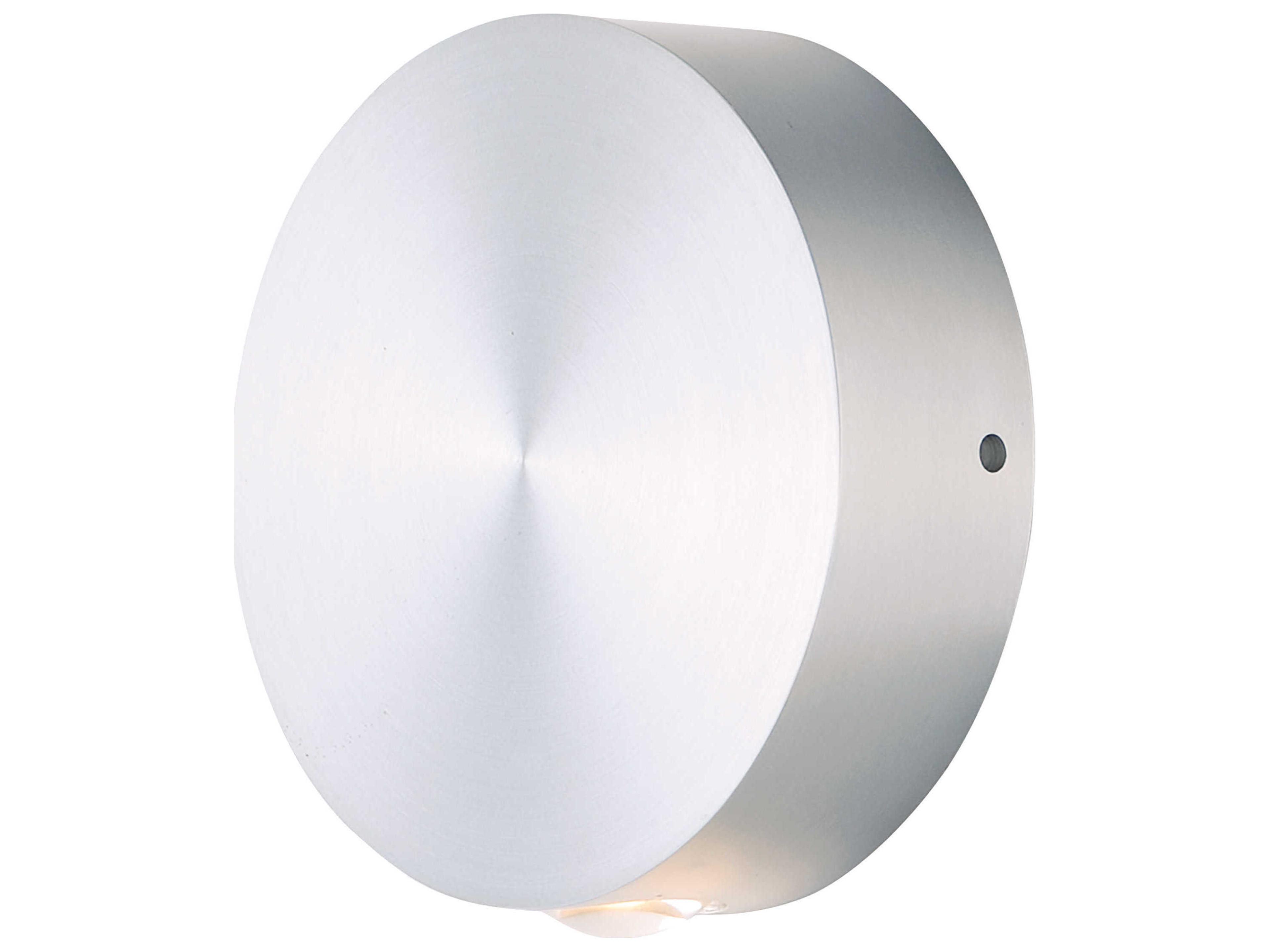 Alumilux Glint LED Outdoor Wall Sconce Satin Aluminum
