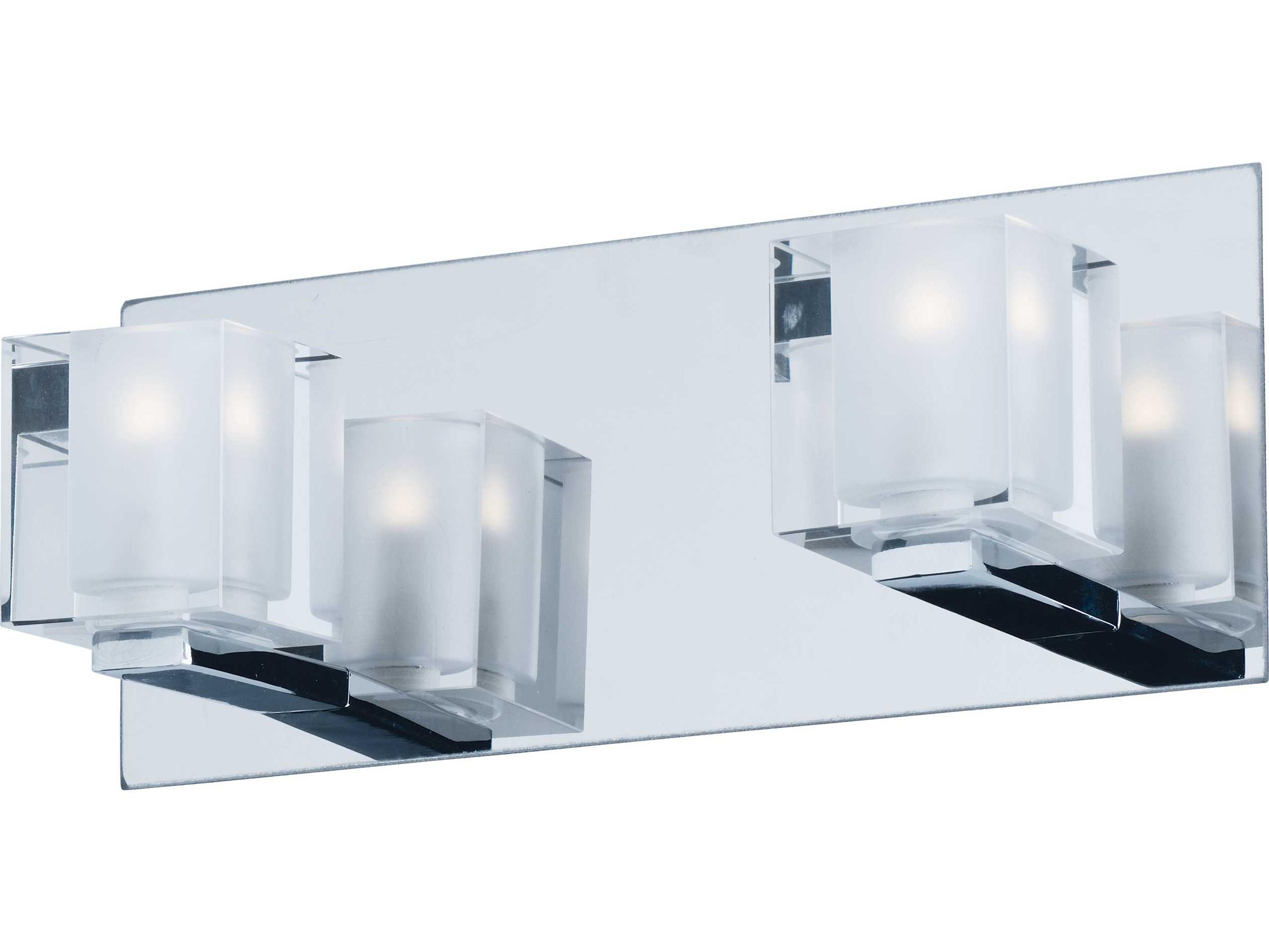 Polished Chrome Glass LED