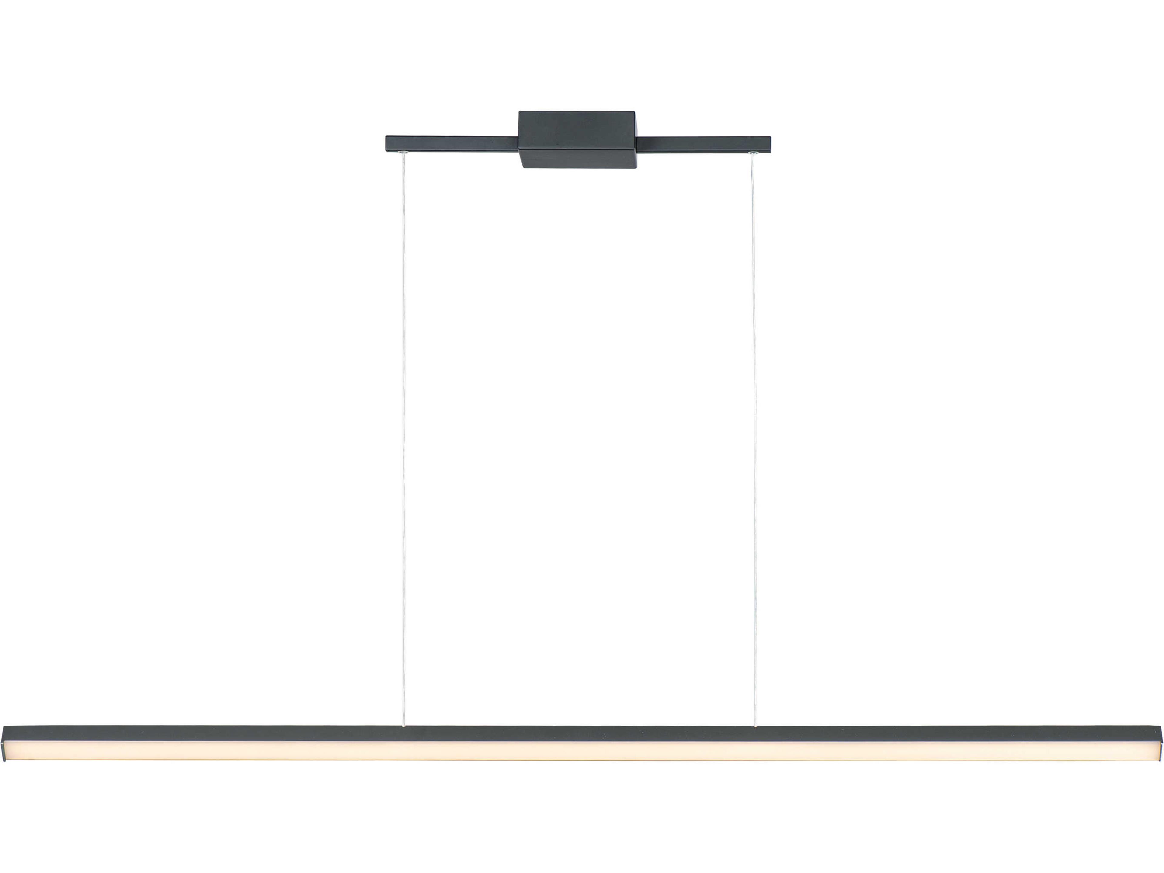 Hover LED Pendant Black Modern Linear Light