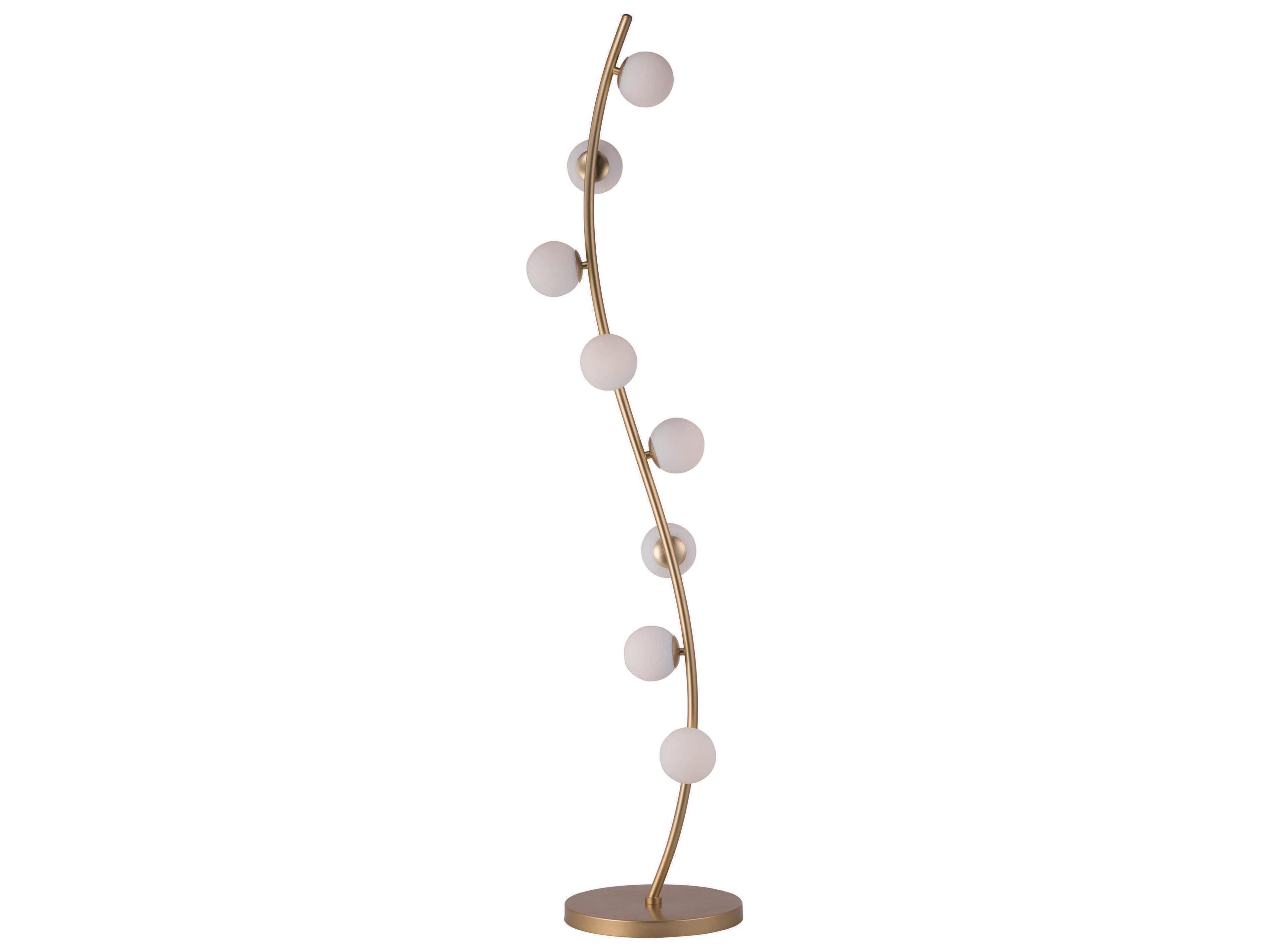 Rover LED Floor Lamp Metallic Gold